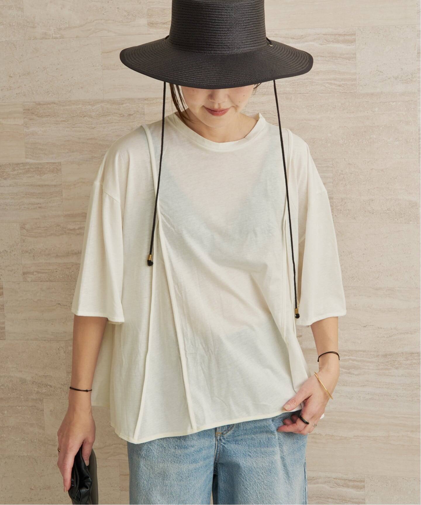 BASERANGE / ベースレンジ MUL TEE シャツ（Tシャツ／カットソー 