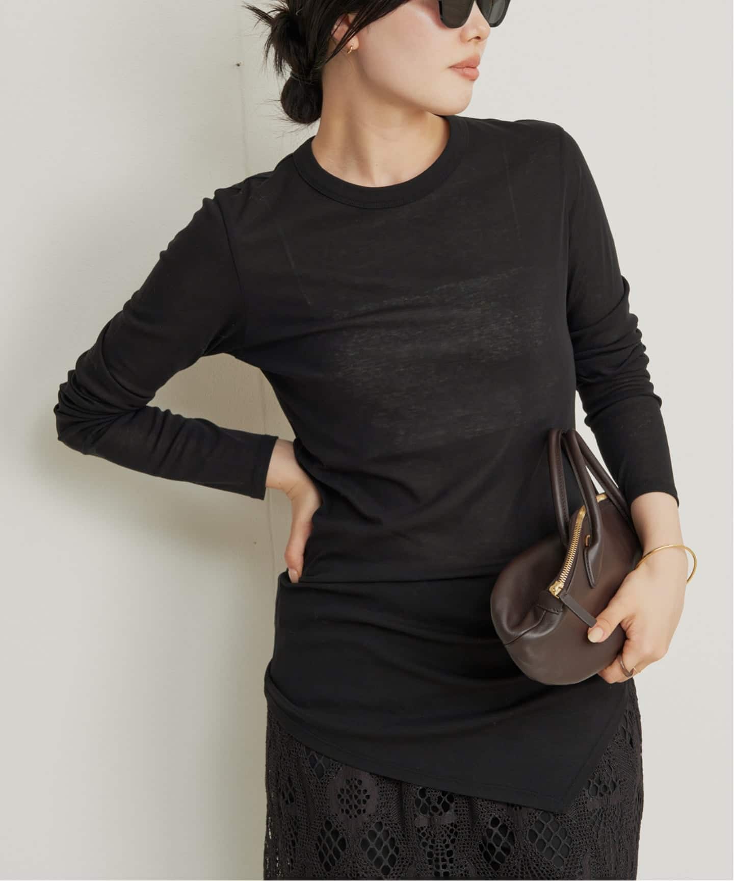 DOMELLE / ドメル SUPER SOFT LONG SLEEVE トップス（Tシャツ