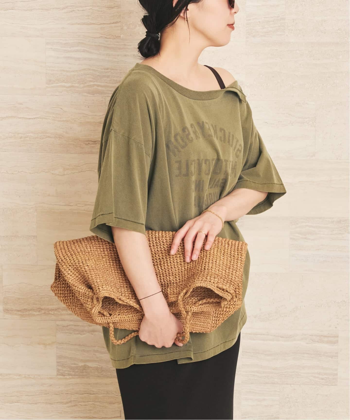 Collegiate Pacific/カレッジエイト パシフィック 別注 CUT DAMEGE T