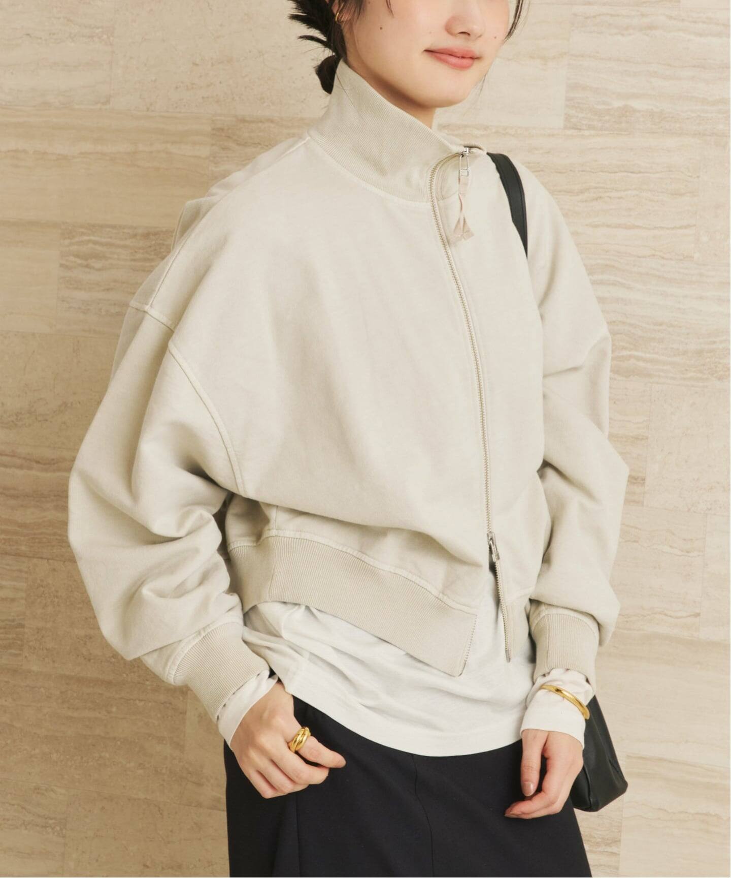 JOHNBULL / ジョンブル 別注 ZIP スウェット（スウェット）｜Plage 【美品】JOHNBULL ジョンブルzipスウェットアイボリー