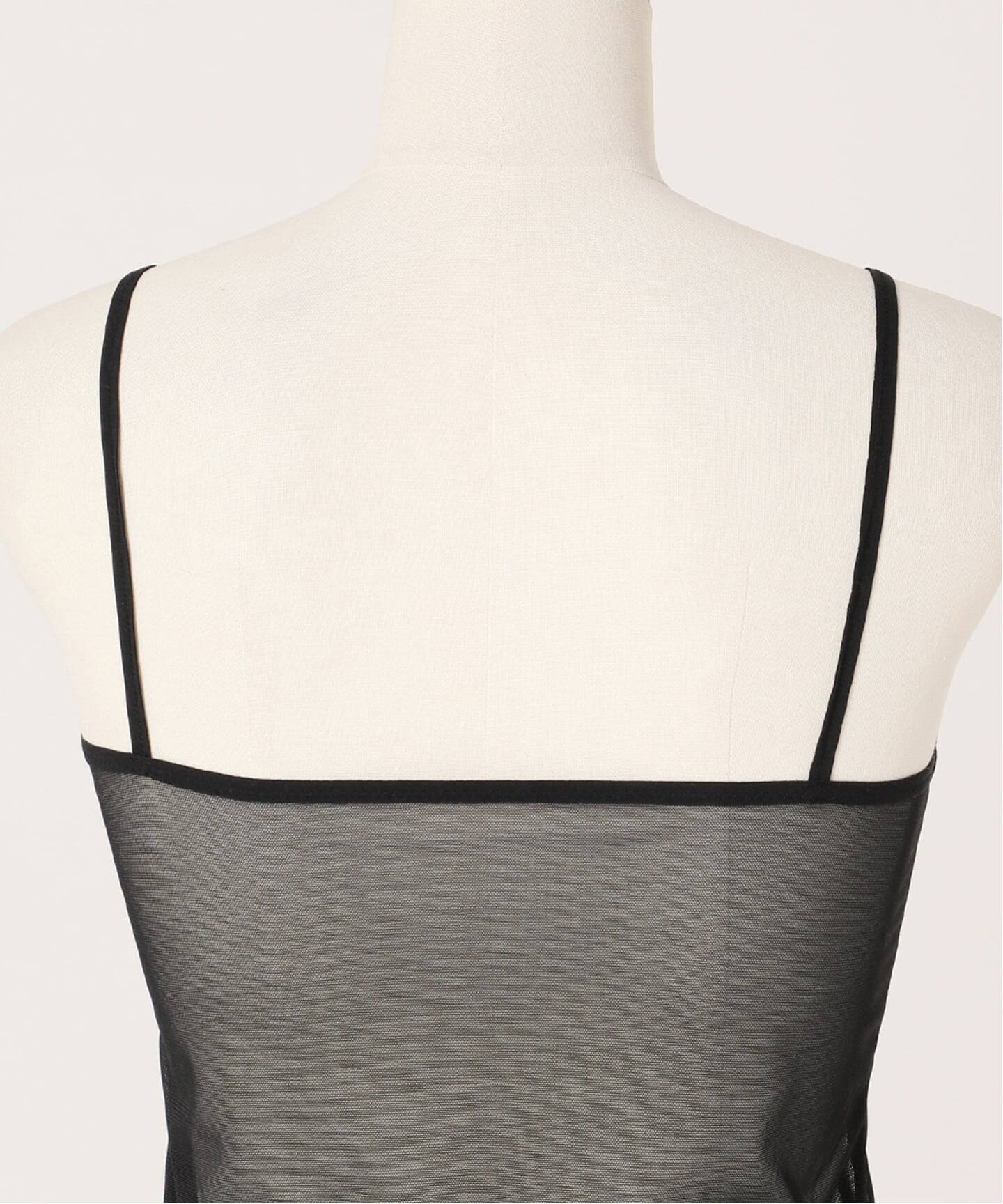 Plage LERET.H 別注 NET キャミソール ブラック 新品タグ付き 追加》LERET.H / ルレアッシュ 別注 NET キャミソール（キャミソール