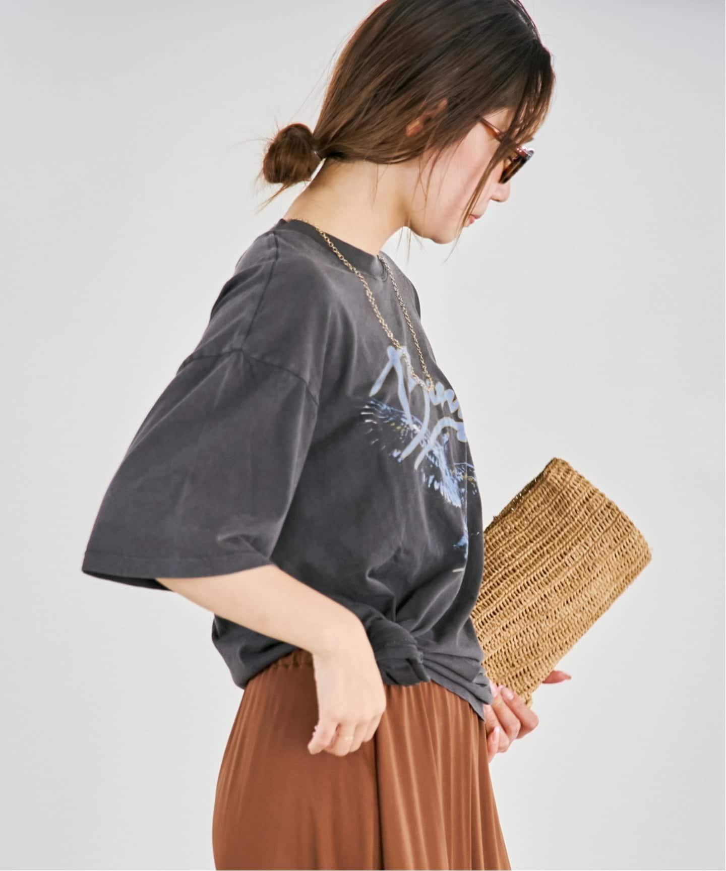 ANINE BING / アニービン KENT TEE EAGLE（Tシャツ／カットソー