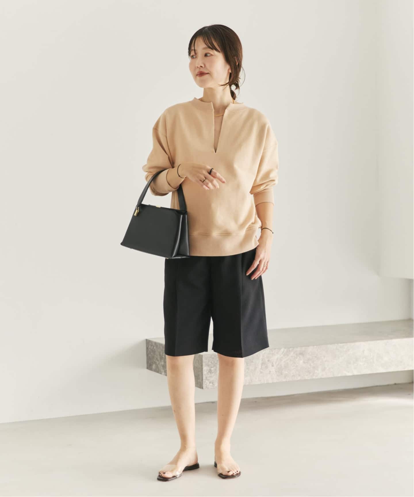 PROTAGONISTA / プロタゴニスタ 別注 SLIT NECK スウェット