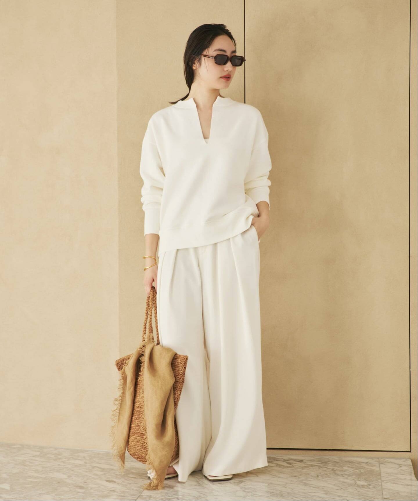 PROTAGONISTA / プロタゴニスタ 別注 SLIT NECK スウェット