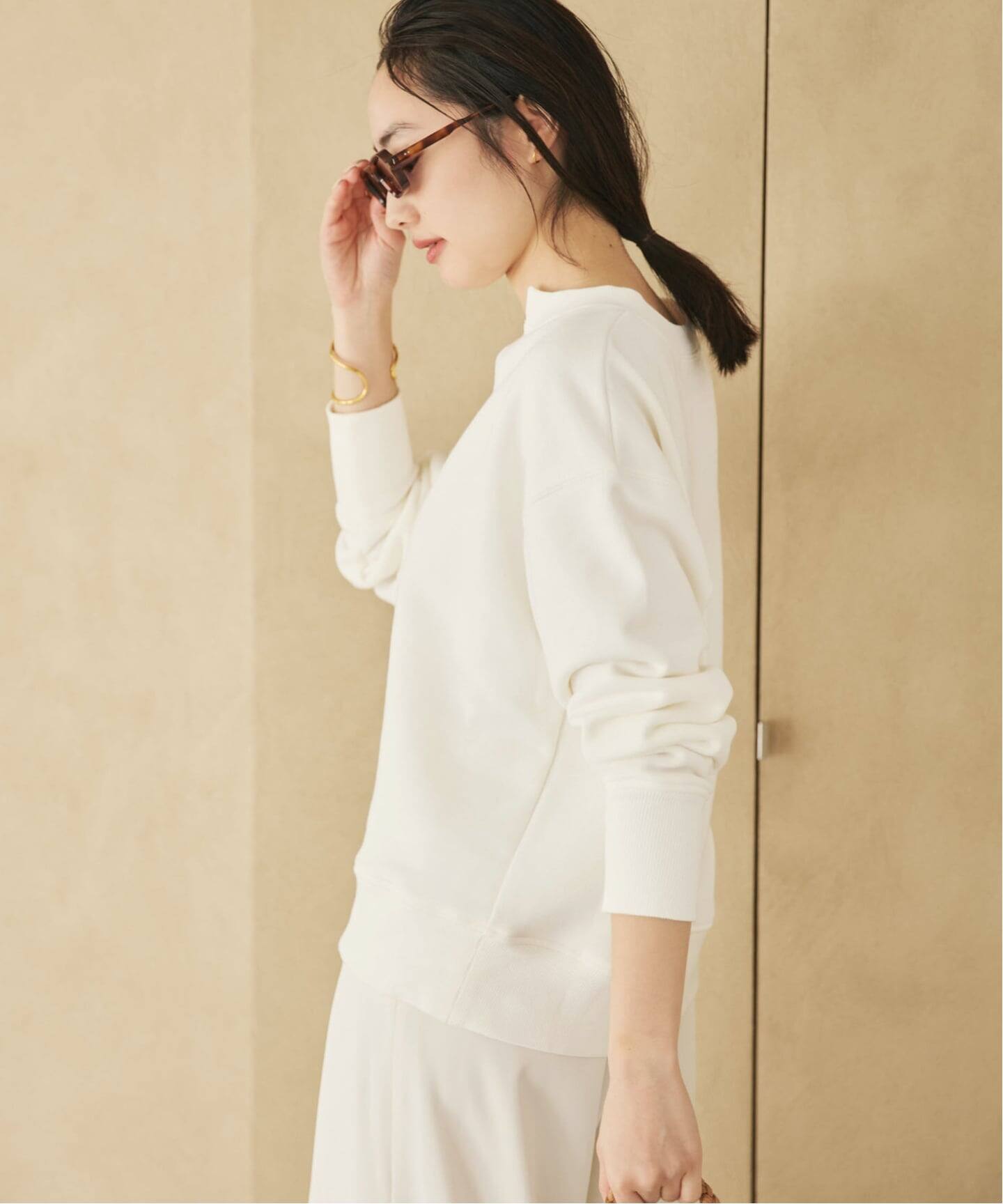 PROTAGONISTA / プロタゴニスタ 別注 SLIT NECK スウェット