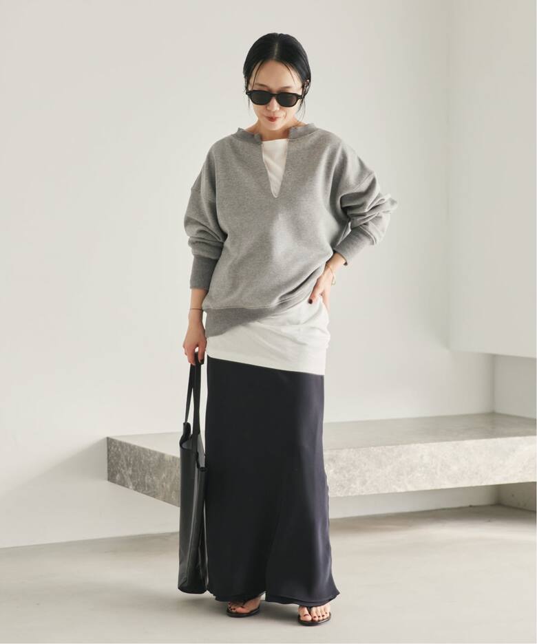 PROTAGONISTA / プロタゴニスタ 別注 SLIT NECK スウェット 