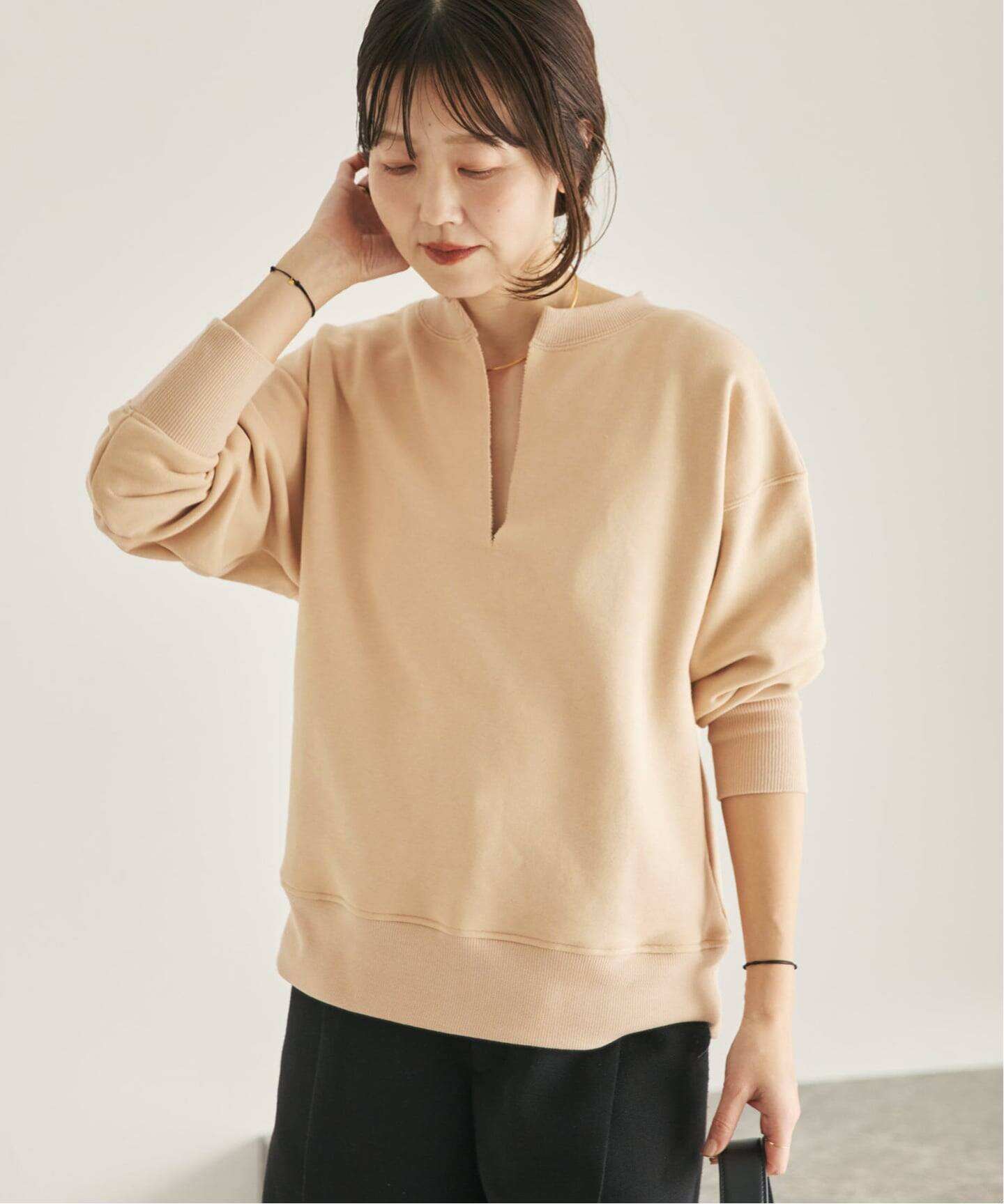 PROTAGONISTA / プロタゴニスタ 別注 SLIT NECK スウェット 