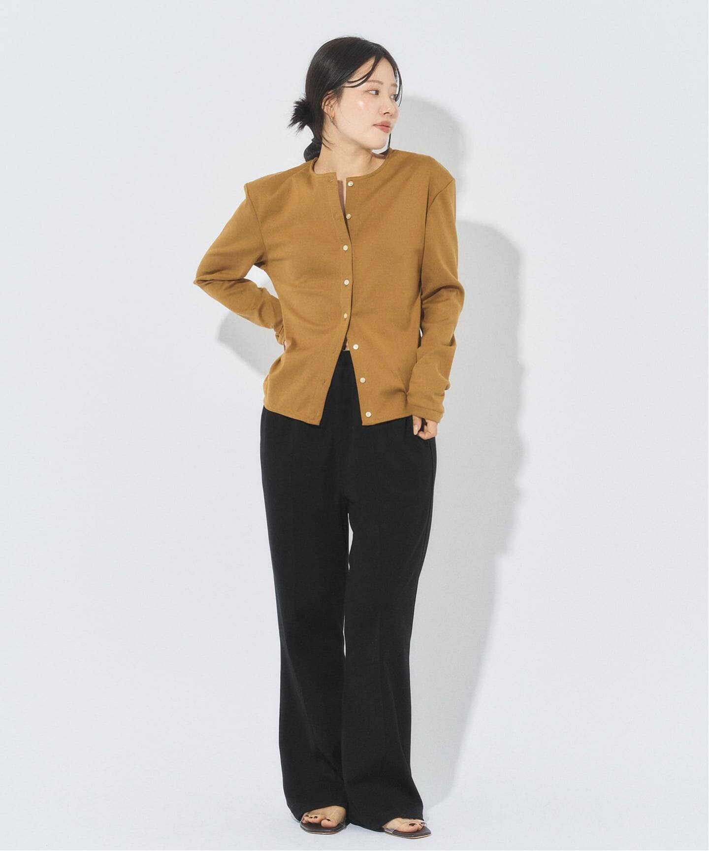 Plage PAN / パン 別注 SHOLDER カーディガン PAN / パン 別注 SHOLDER カーディガン（カーディガン）｜Plage