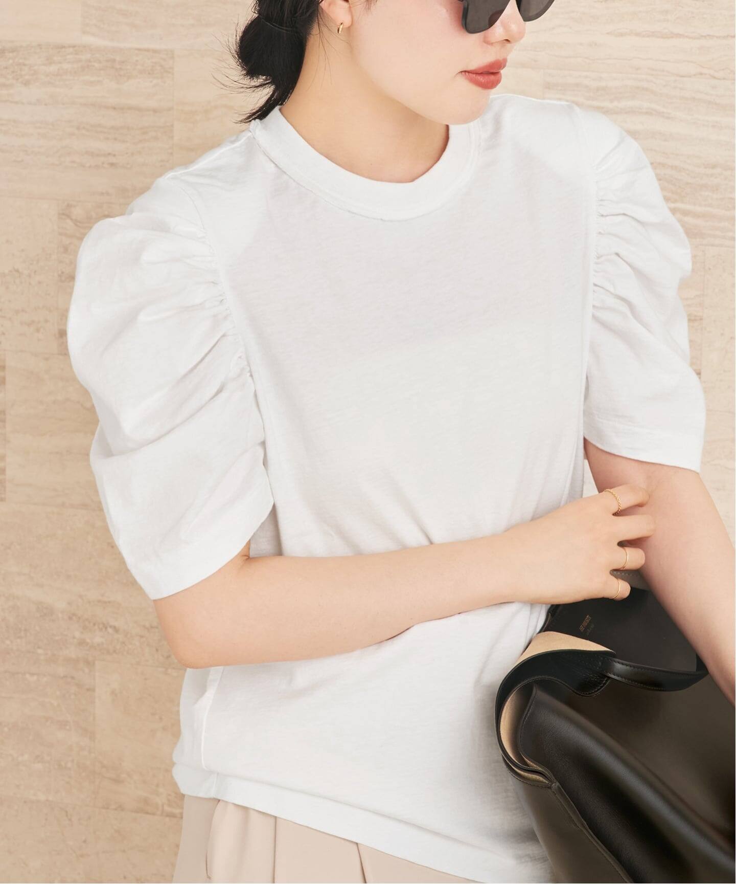 CURRENTAGE / カレンテージ SHOULDER トップス(Tシャツ/カットソー CURRENTAGE / カレンテージ SHOULDER トップス(Tシャツ/カットソー