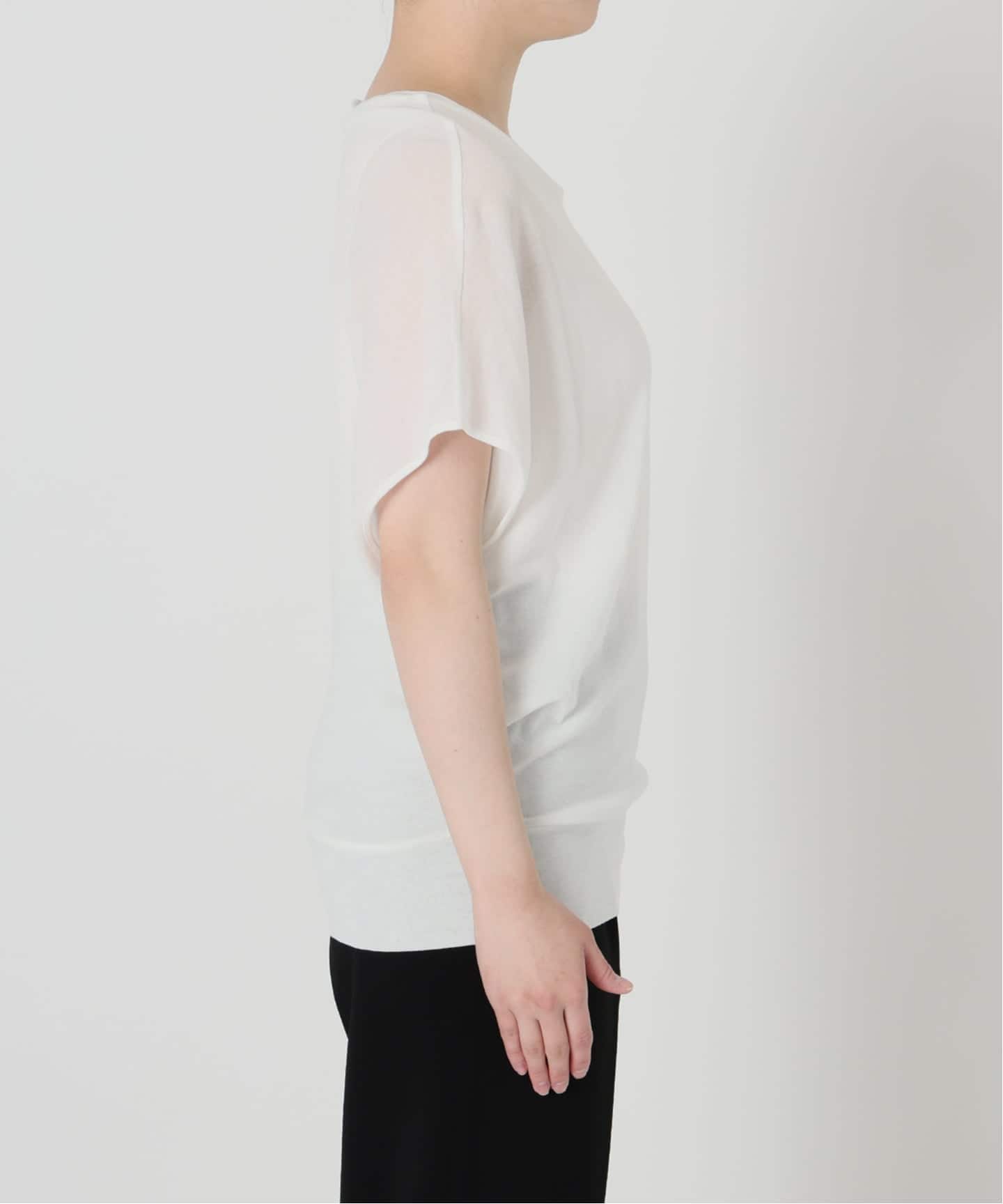 シアーフライスレーヤードトップス（Tシャツ／カットソー）｜VERMEIL