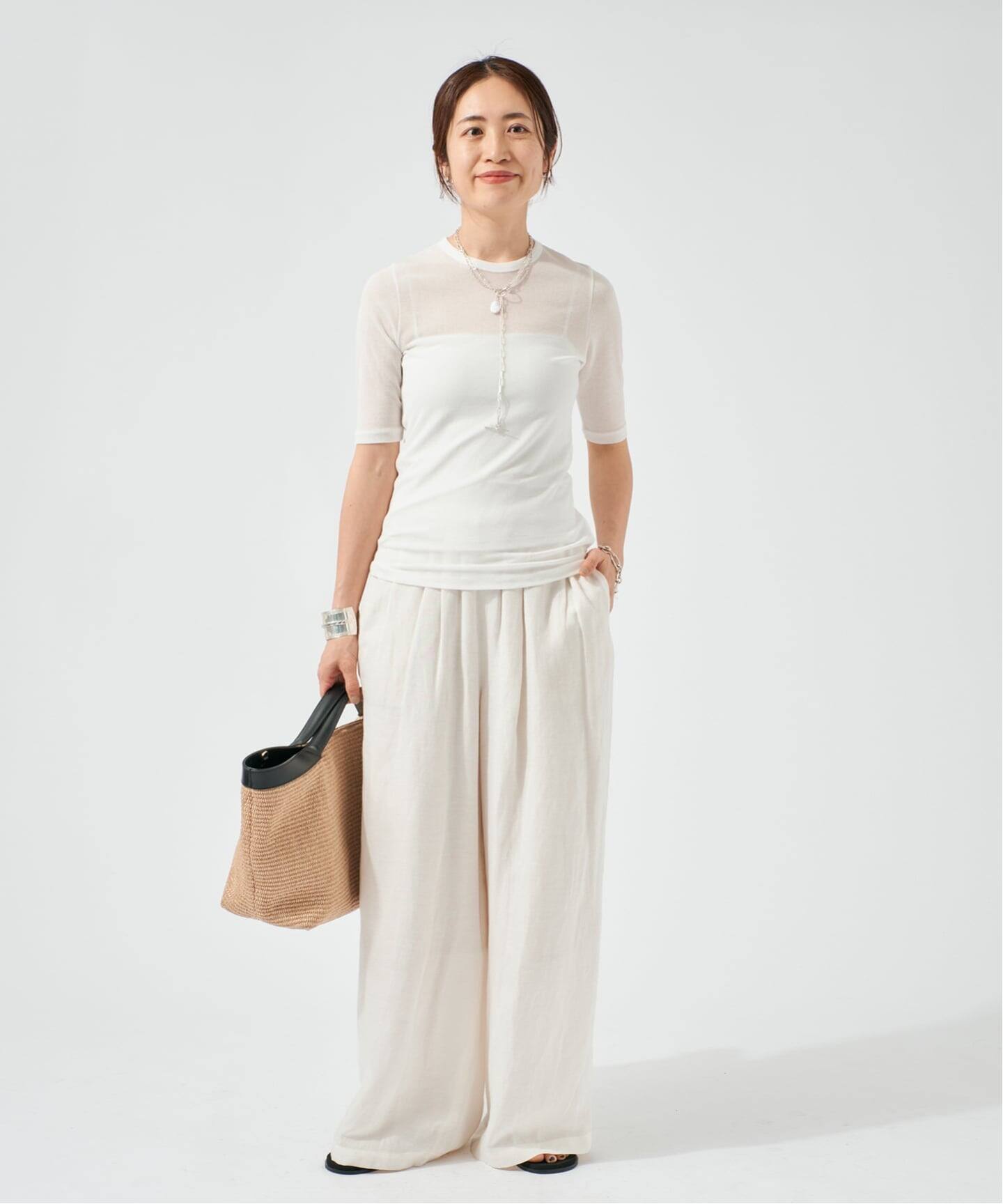 シアーTシャツ（Tシャツ／カットソー）｜VERMEIL par iena