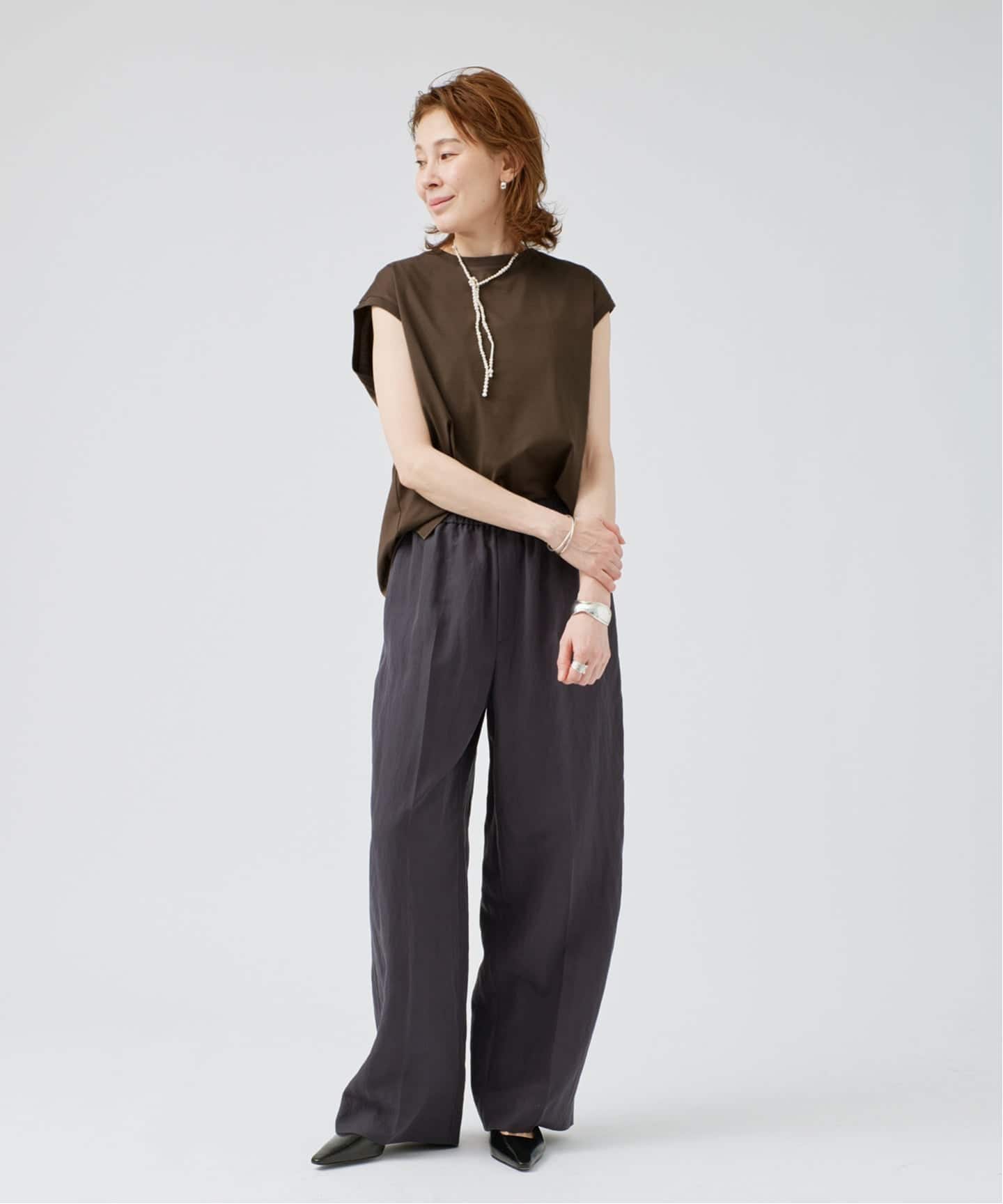 フレンチタックプルオーバー（Tシャツ／カットソー）｜VERMEIL par
