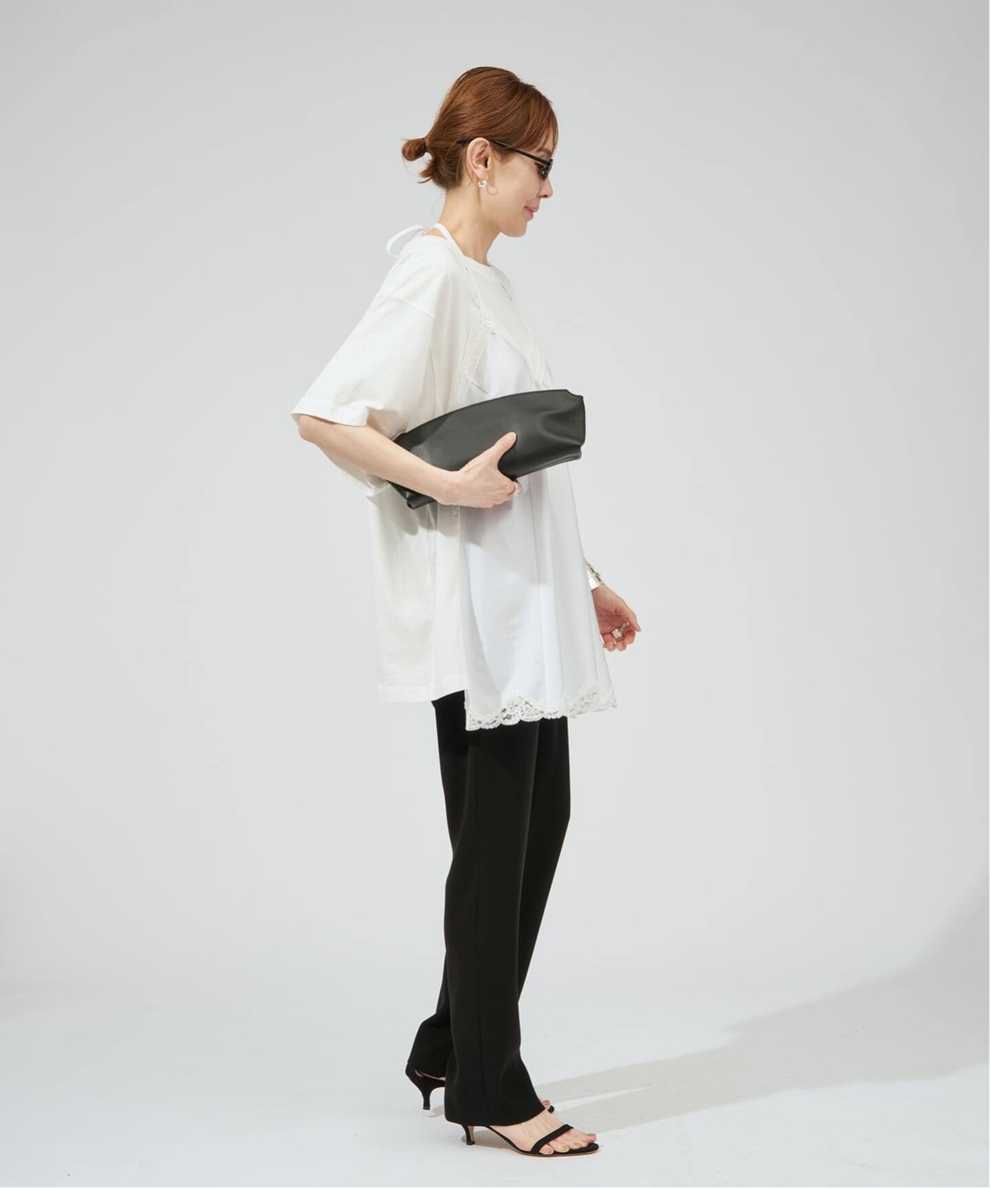 INSCRIRE アンスクリア Hybrid Lingerie Tシャツ I26SS-CUT17（Tシャツ