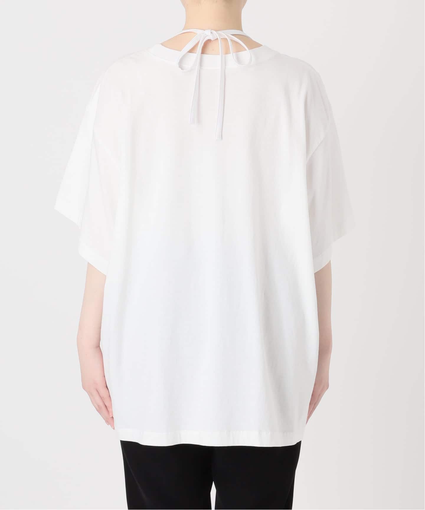 pmamさん専用です✨INSCRIRE oneshoulder ホワイトTシャツ INSCRIRE アンスクリア Hybrid Lingerie Tシャツ I26SS-CUT17（Tシャツ