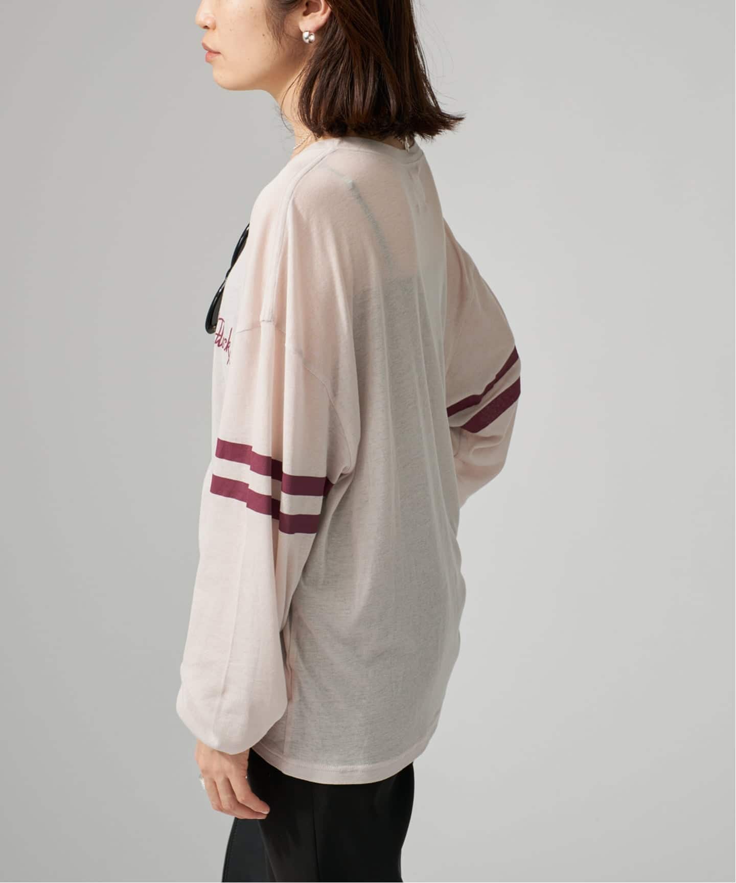 【St.Johns3rdclub】フランクリンセントラル シアー長袖Tシャツ St.Johns 3rd club [セントジョンズサードクラブ] フランクリン