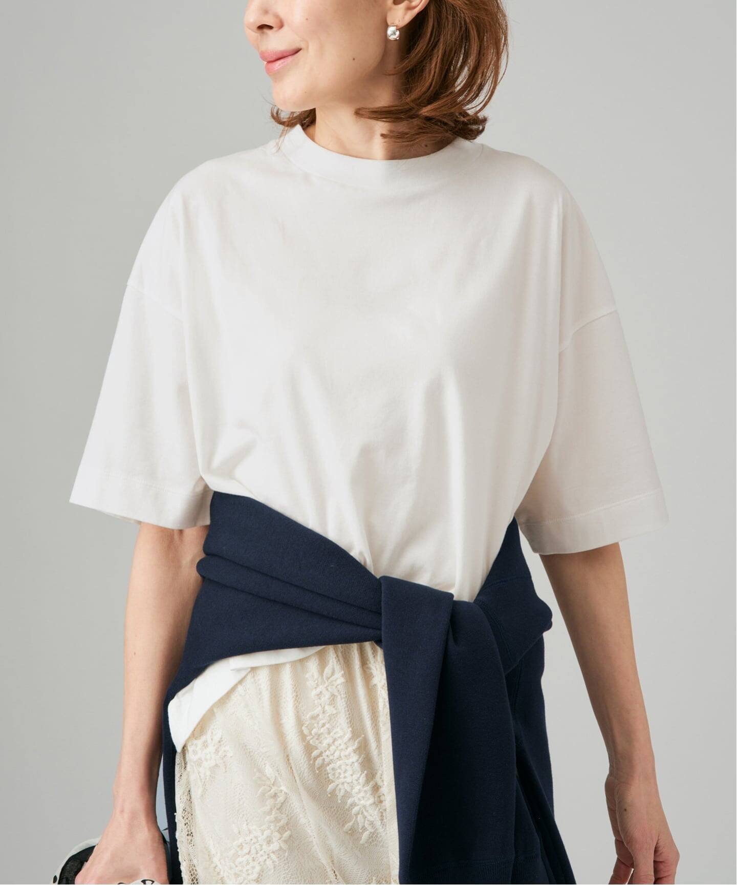 SLOANE 別注リブTシャツ サイズ1 ホワイト SLOANE（スローン） tシャツ 「別注」スタイリスト佐藤佳菜子 × SLOANE