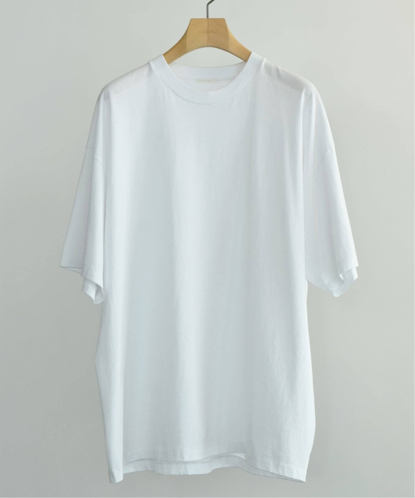 COMOLI / コモリ】コットンジャージ ハンソデTシャツ（Tシャツ
