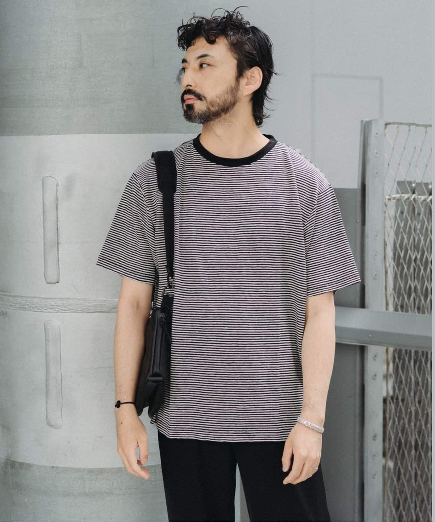 BATONER / バトナー】別注 Two B's ringer ：Tシャツ（Tシャツ