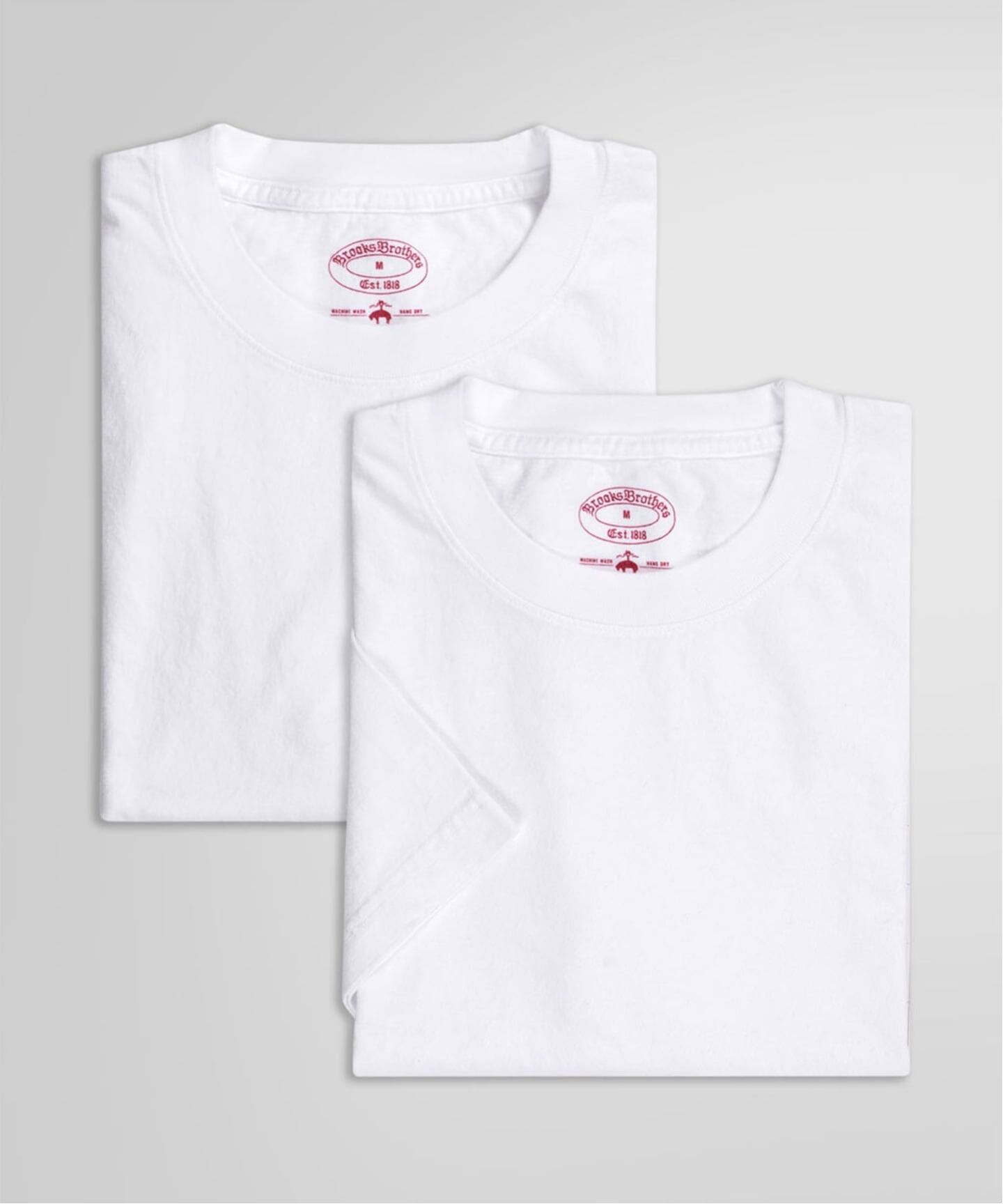 Brooks Brothers / ブルックス ブラザーズ】 USA製 2-PACK TEE ：2枚