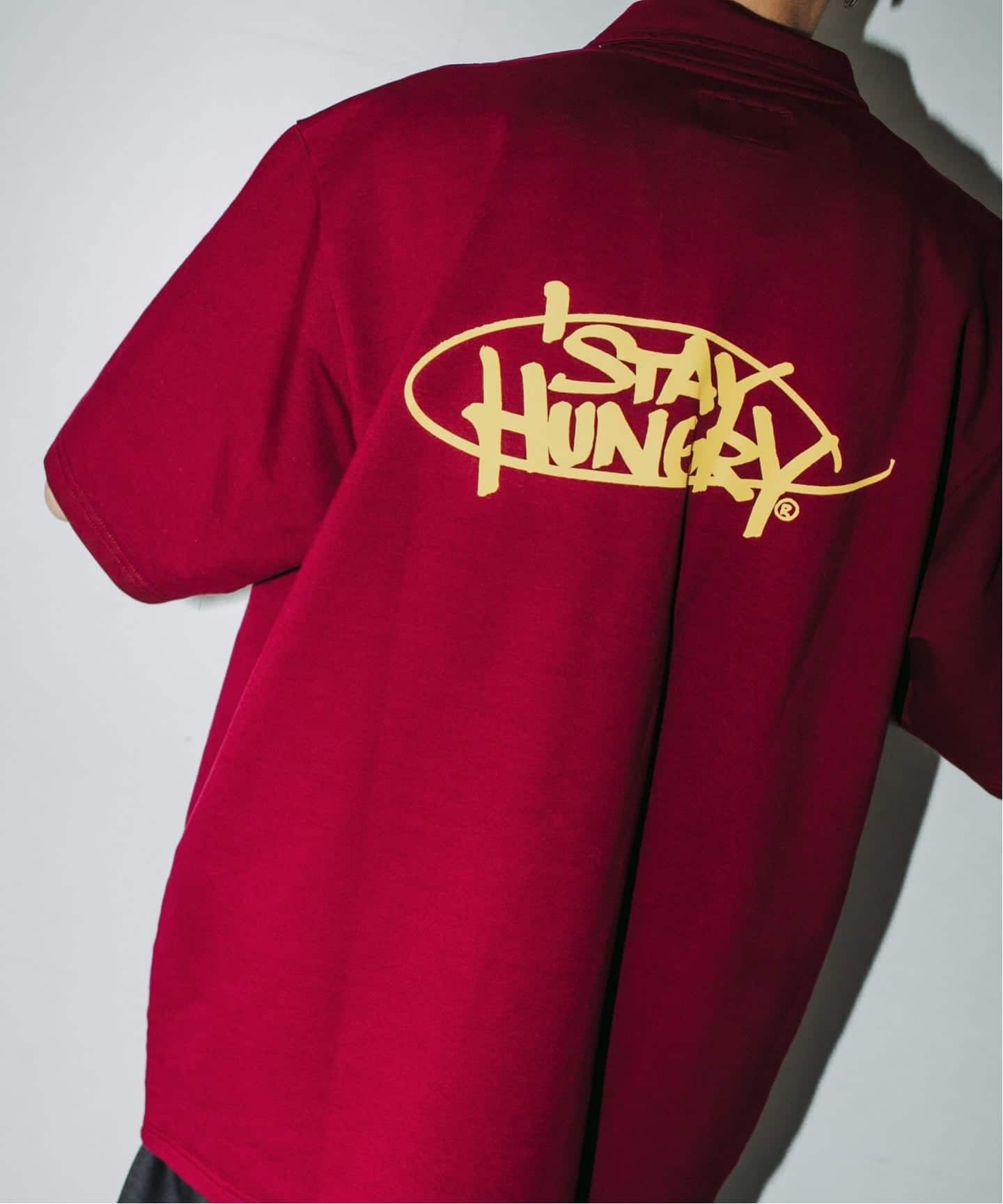 STAY HUNGRY / ステイハングリー】SHORTSLEEVE LOOPTAG ：ポロシャツ