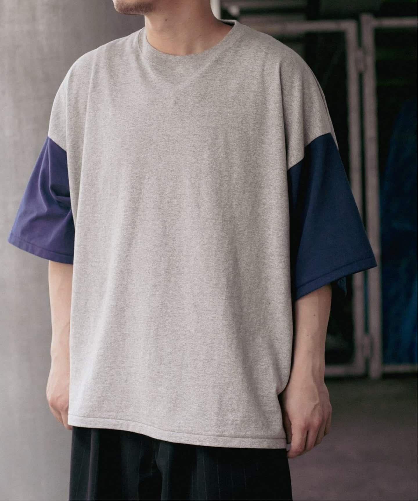 RE-PURPOSE / リパーパス】 bicolor tee：Tシャツ（Tシャツ