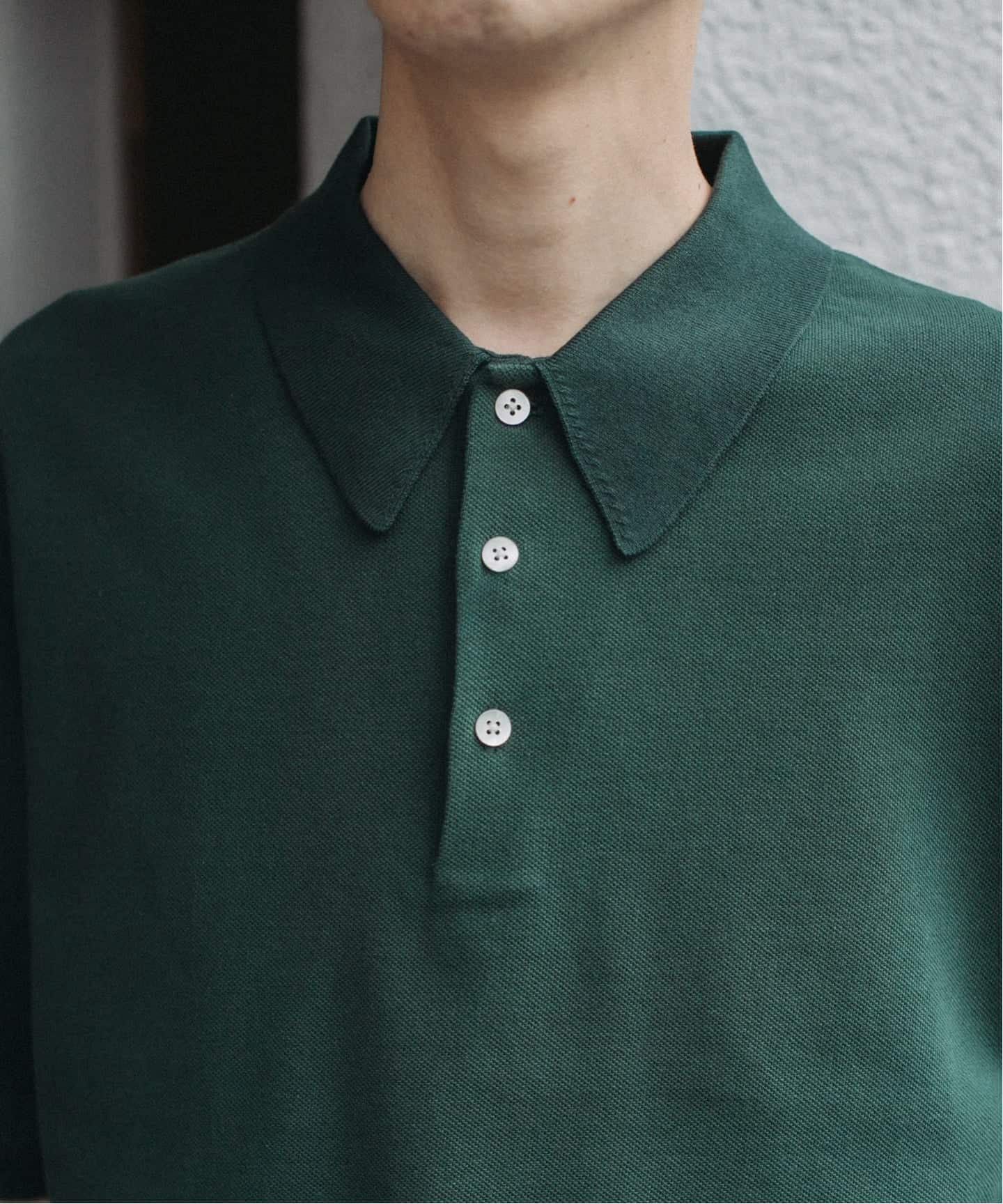 L'ECHOPPE レショップ エルイー SEED STITCH ポロシャツ 2 LE / エルイー】 SEED STITCH（ポロシャツ）｜L'ECHOPPE（レショップ