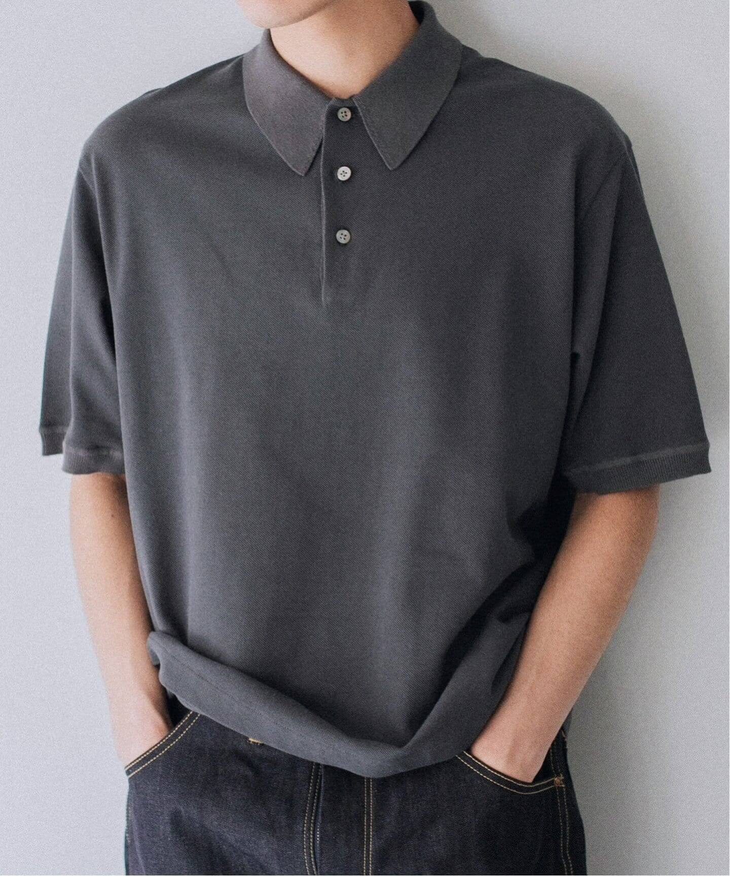 LE / エルイー】SEED STITCH:ポロシャツ(ポロシャツ)|L'ECHOPPE LE / エルイー】SEED STITCH:ポロシャツ(ポロシャツ)|L'ECHOPPE