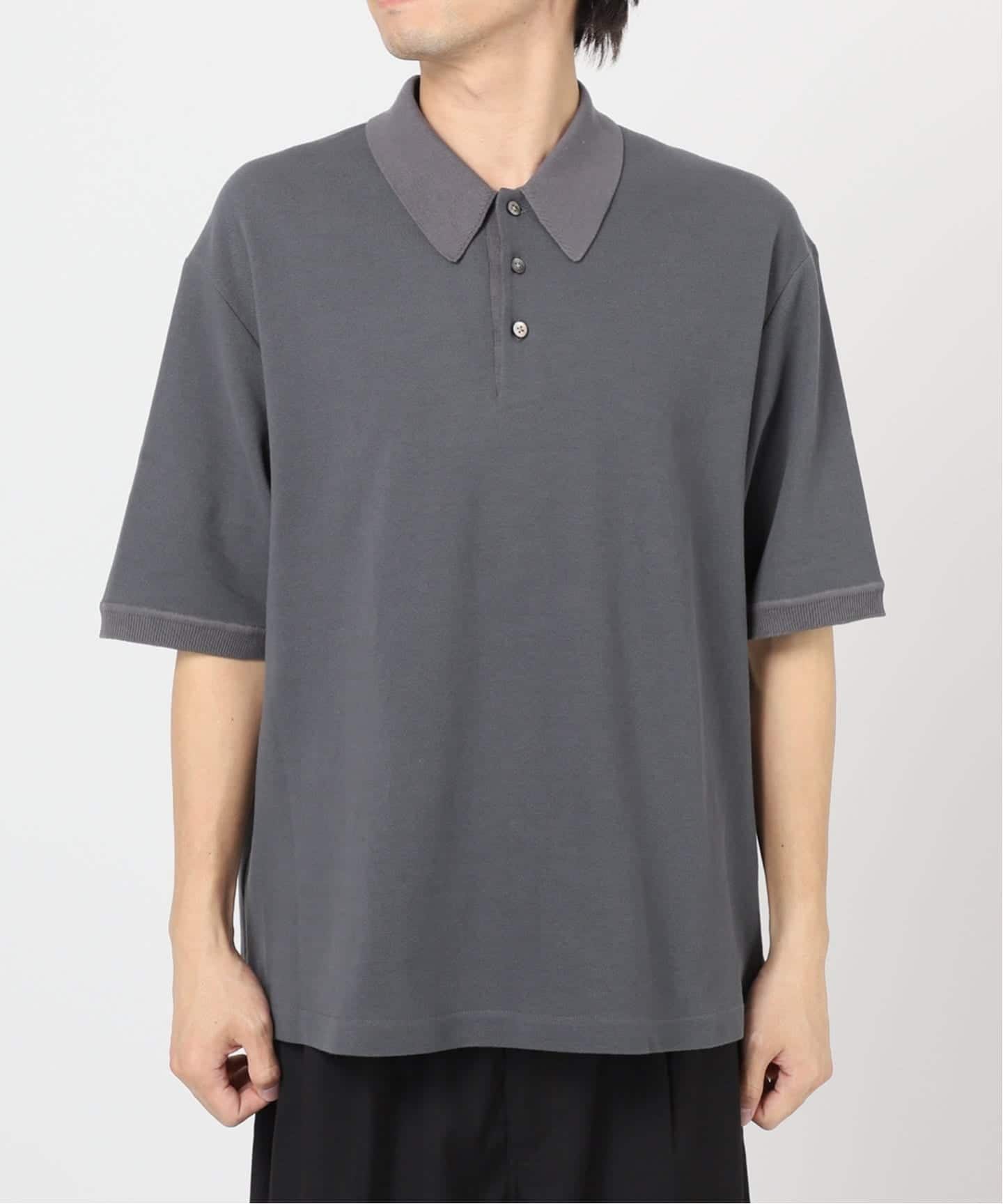 L'ECHOPPE レショップ エルイー SEED STITCH ポロシャツ 2 LE / エルイー】SEED STITCH：ポロシャツ（ポロシャツ）｜L'ECHOPPE