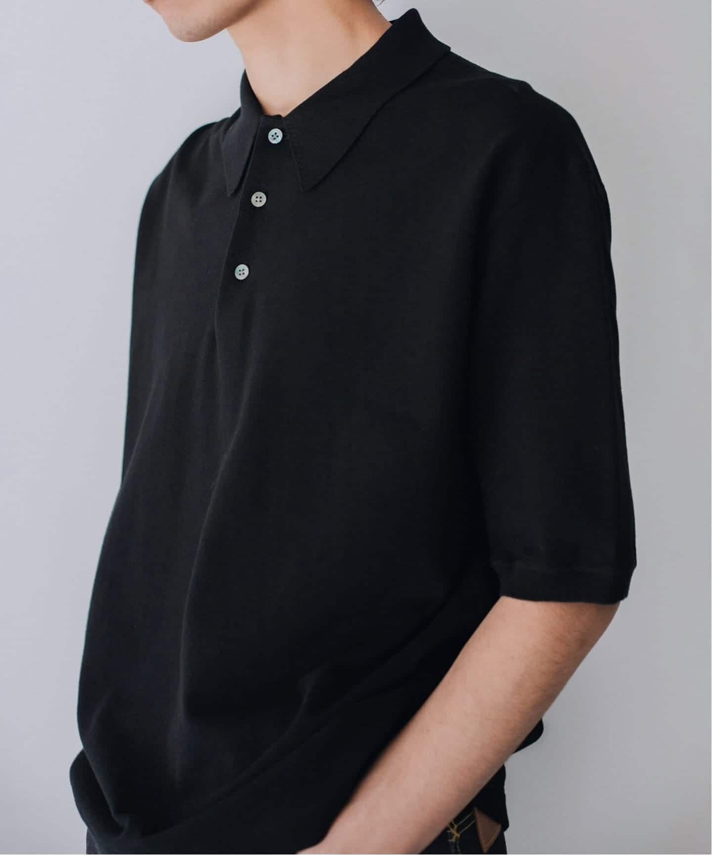 LE / エルイー】SEED STITCH：ポロシャツ（ポロシャツ）｜L'ECHOPPE