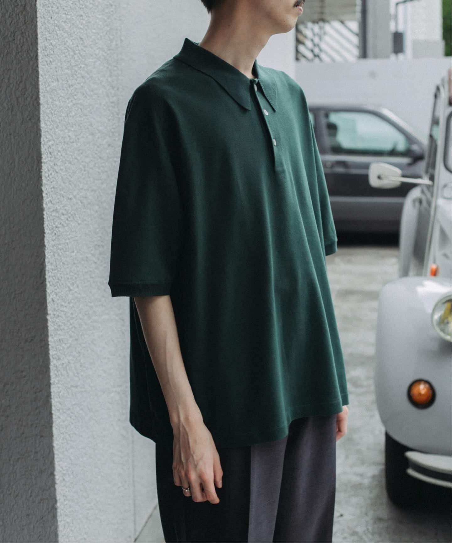 LE / エルイー】SEED STITCH：ポロシャツ（ポロシャツ）｜L'ECHOPPE