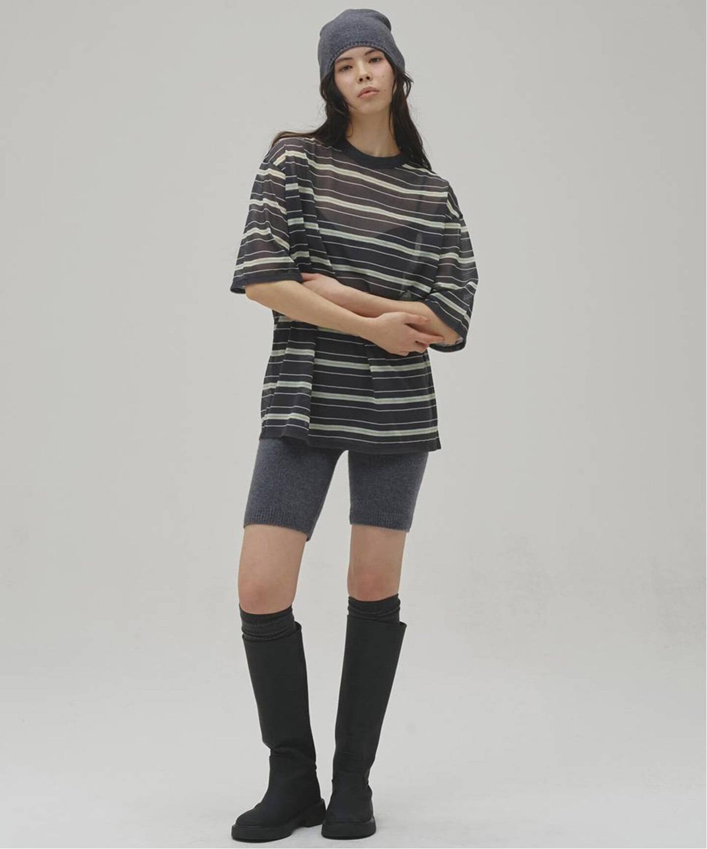 TODAYFUL Sheer Border T-shirt（Tシャツ／カットソー）｜BOICE FROM