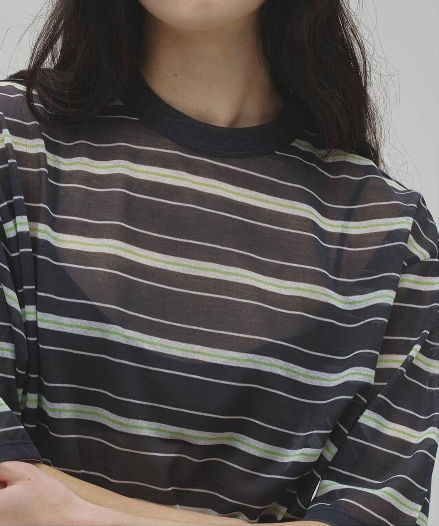 TODAYFUL Sheer Border T-shirt（Tシャツ／カットソー）｜BOICE FROM