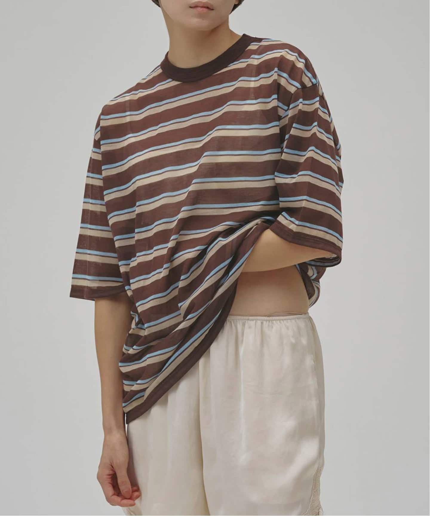 TODAYFUL Sheer Border T-shirt（Tシャツ／カットソー）｜BOICE FROM