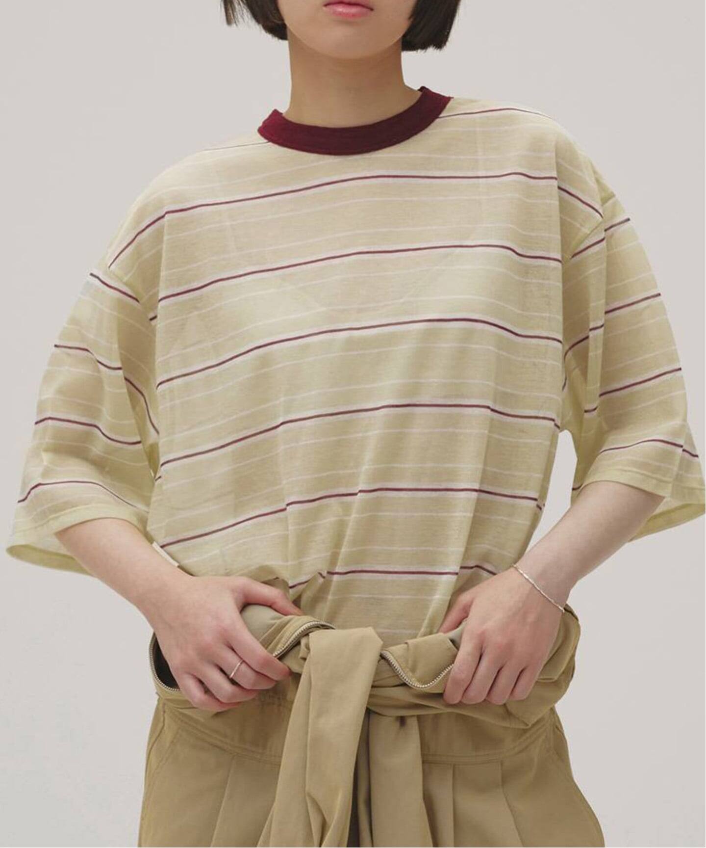 TODAYFUL Sheer Border T-shirt（Tシャツ／カットソー）｜BOICE FROM