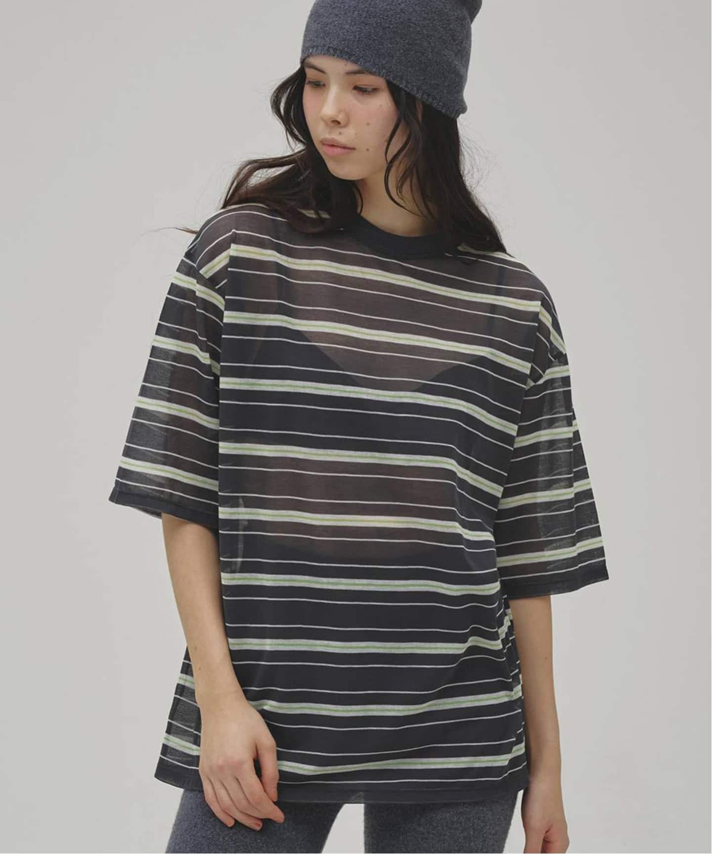 TODAYFUL Sheer Border T-shirt（Tシャツ／カットソー）｜BOICE FROM