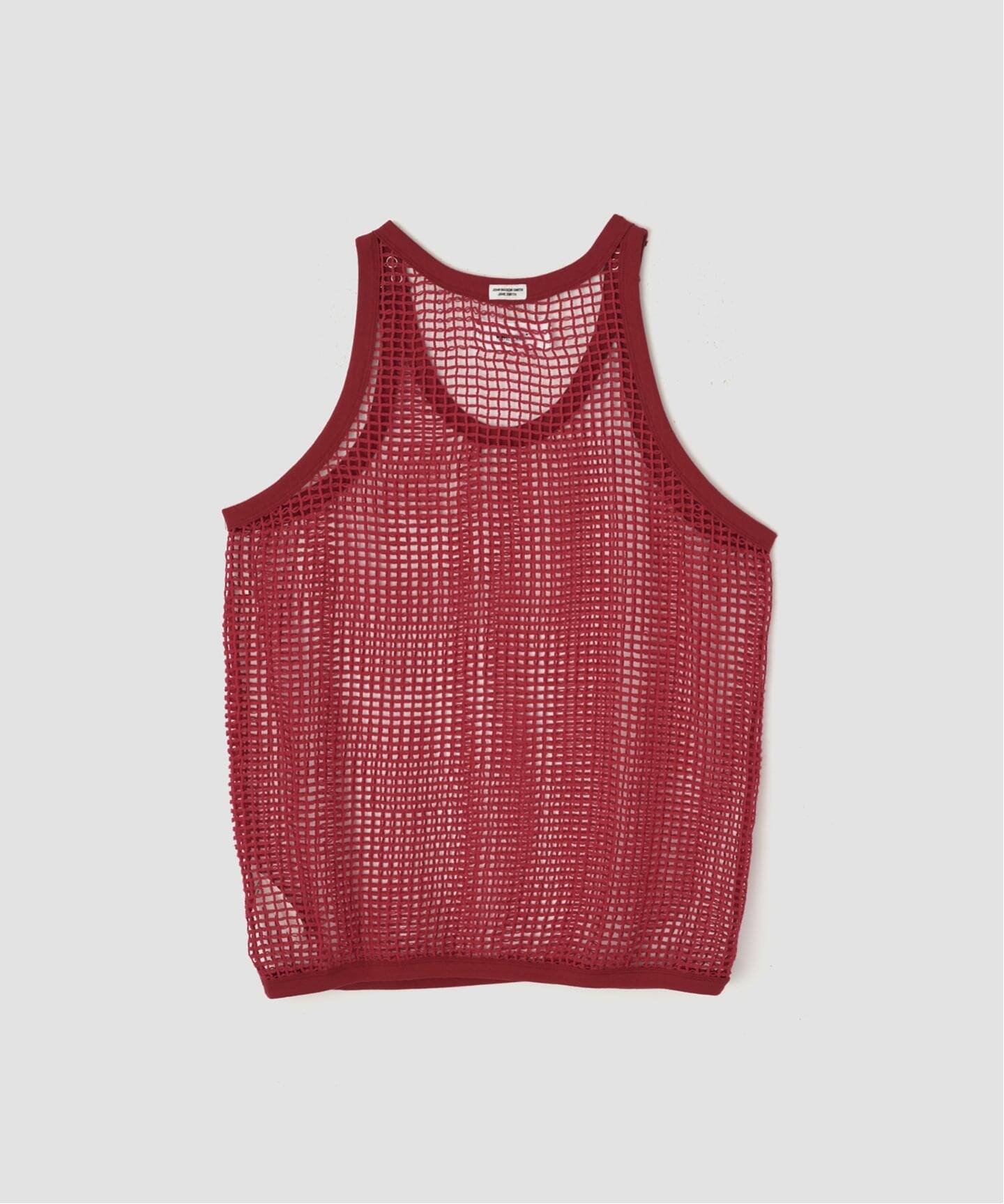 JANE SMITH SQUARE MESH TANK TOP（Tシャツ／カットソー）｜BOICE FROM