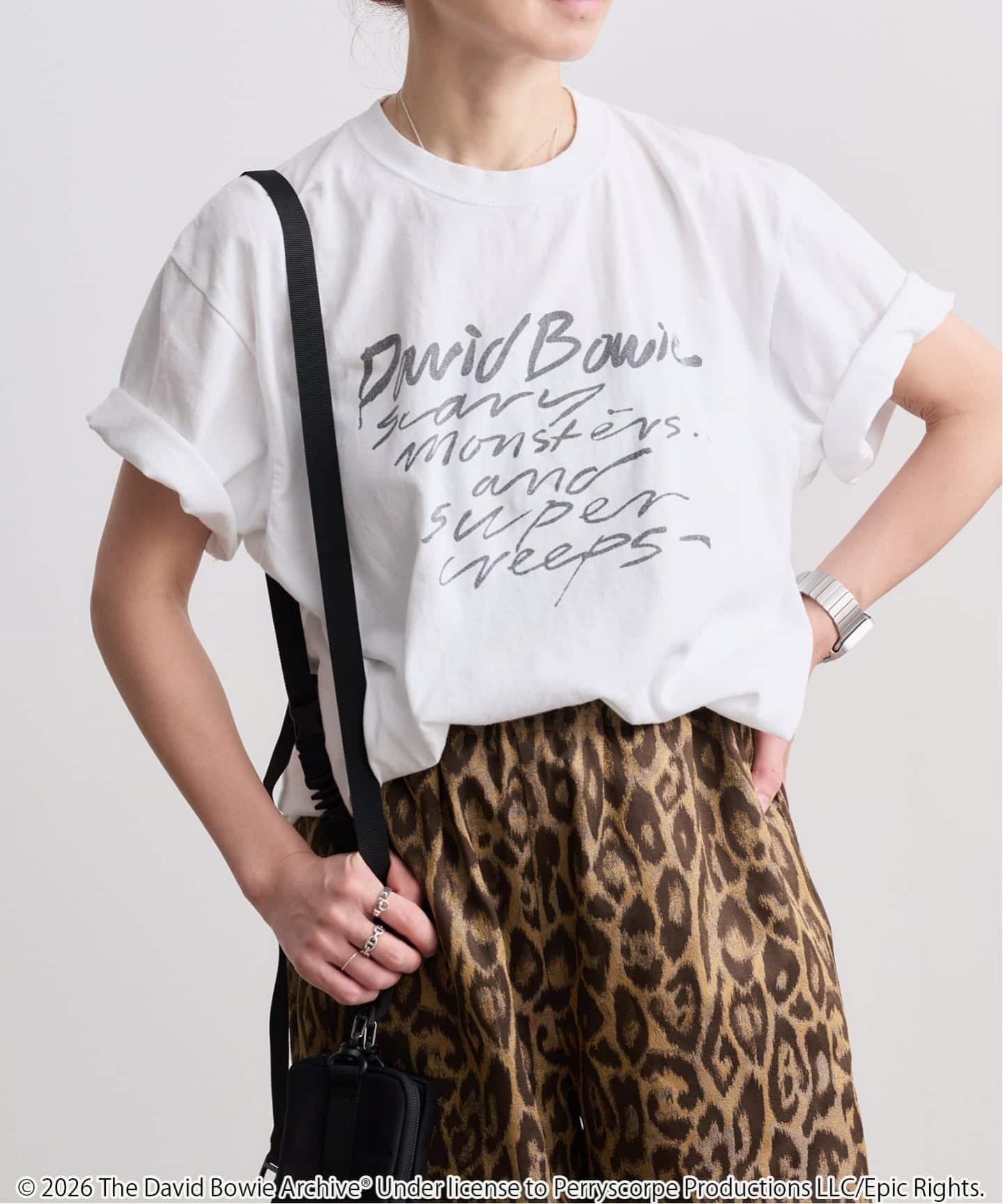 GOOD ROCK SPEEDグッドロックスピード L'Appartementアパルトモン購入 DAVID BOWIE WHITE TEE Tシャツ【フリー】【LTSA79672】 GOOD ROCK SPEED - GOOD ROCK SPEEDグッドロックスピード L