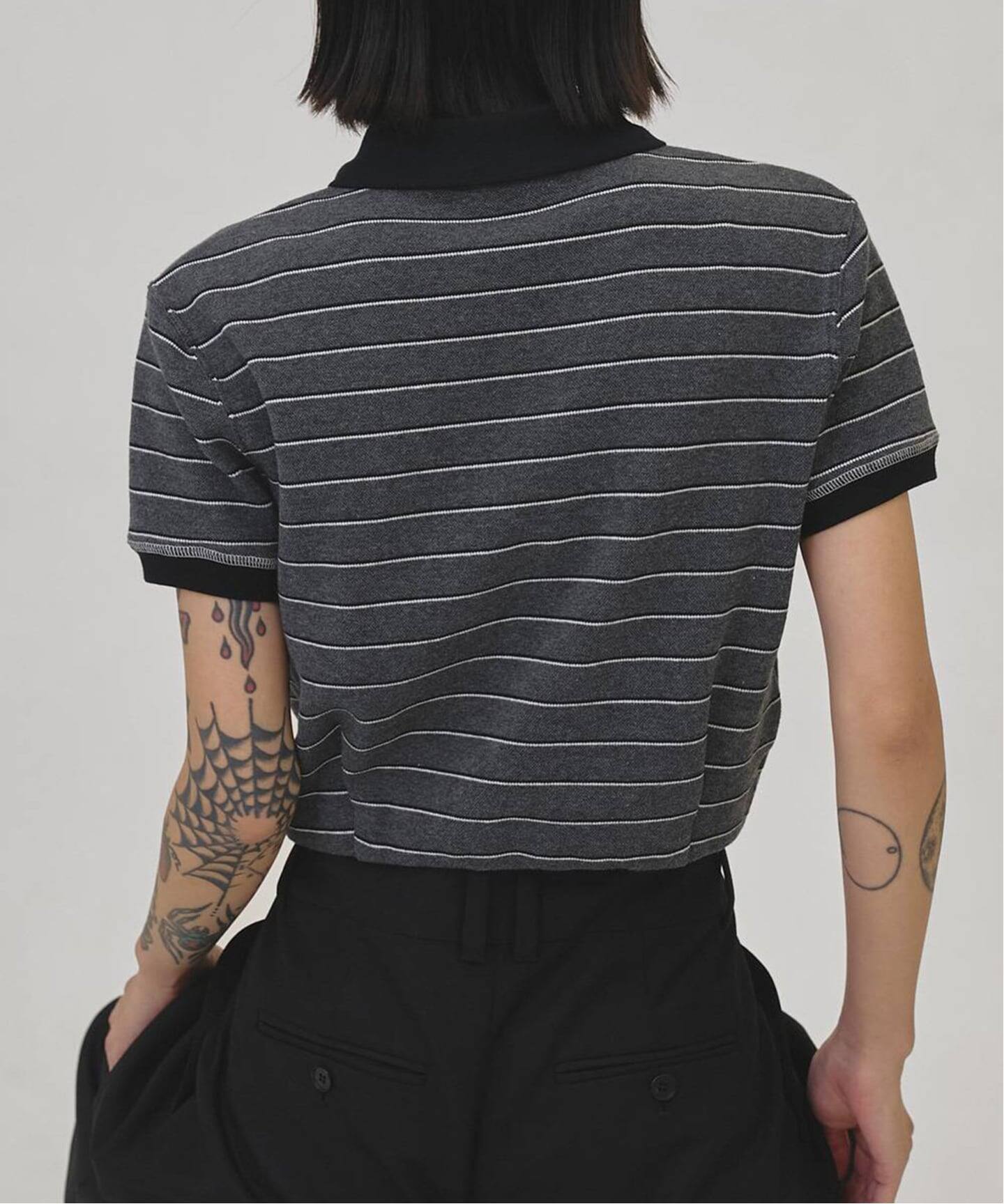 TODAYFUL Border ポロエリ Tops（Tシャツ／カットソー）｜BOICE FROM
