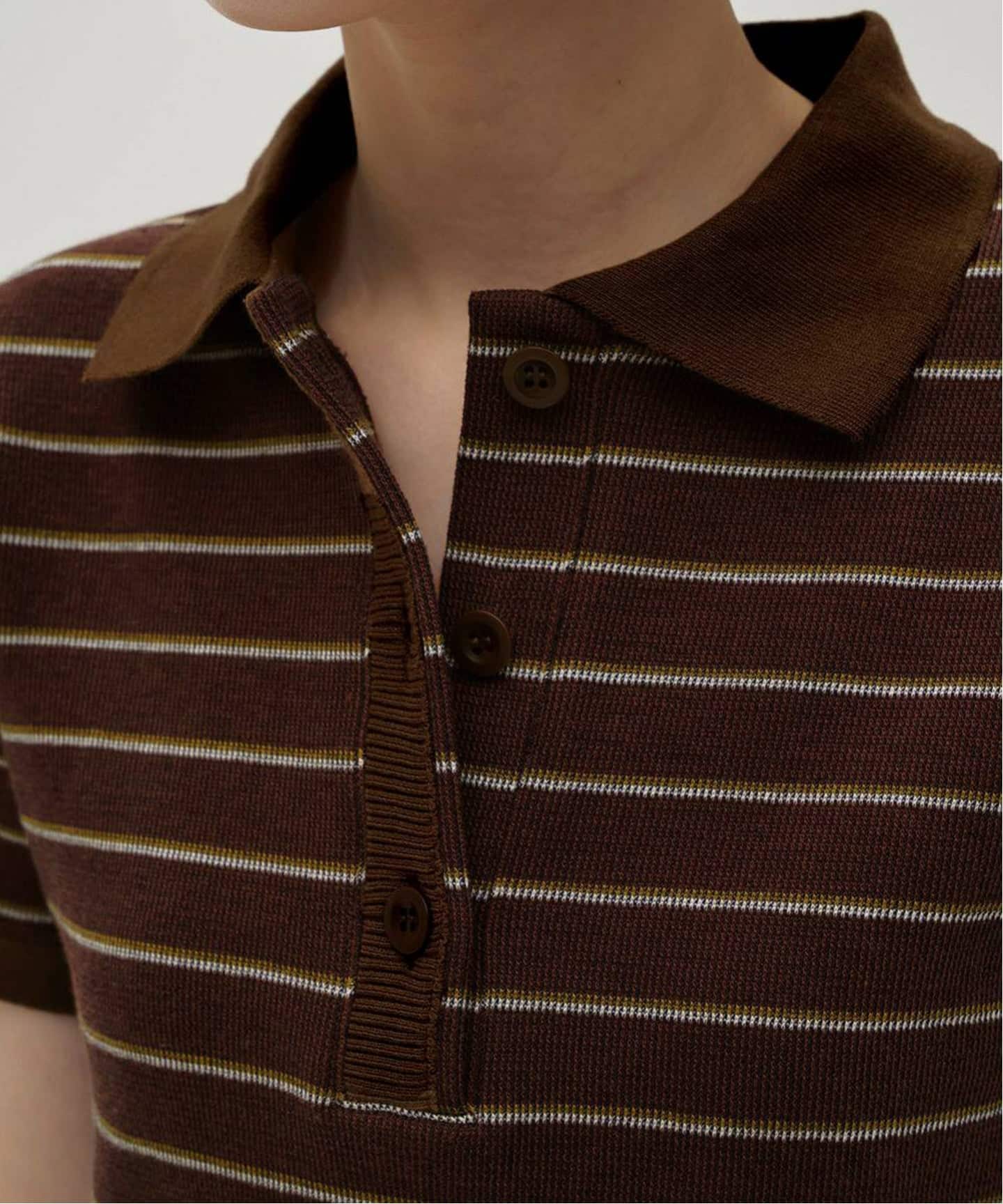 TODAYFUL Border ポロエリ Tops（Tシャツ／カットソー）｜BOICE FROM