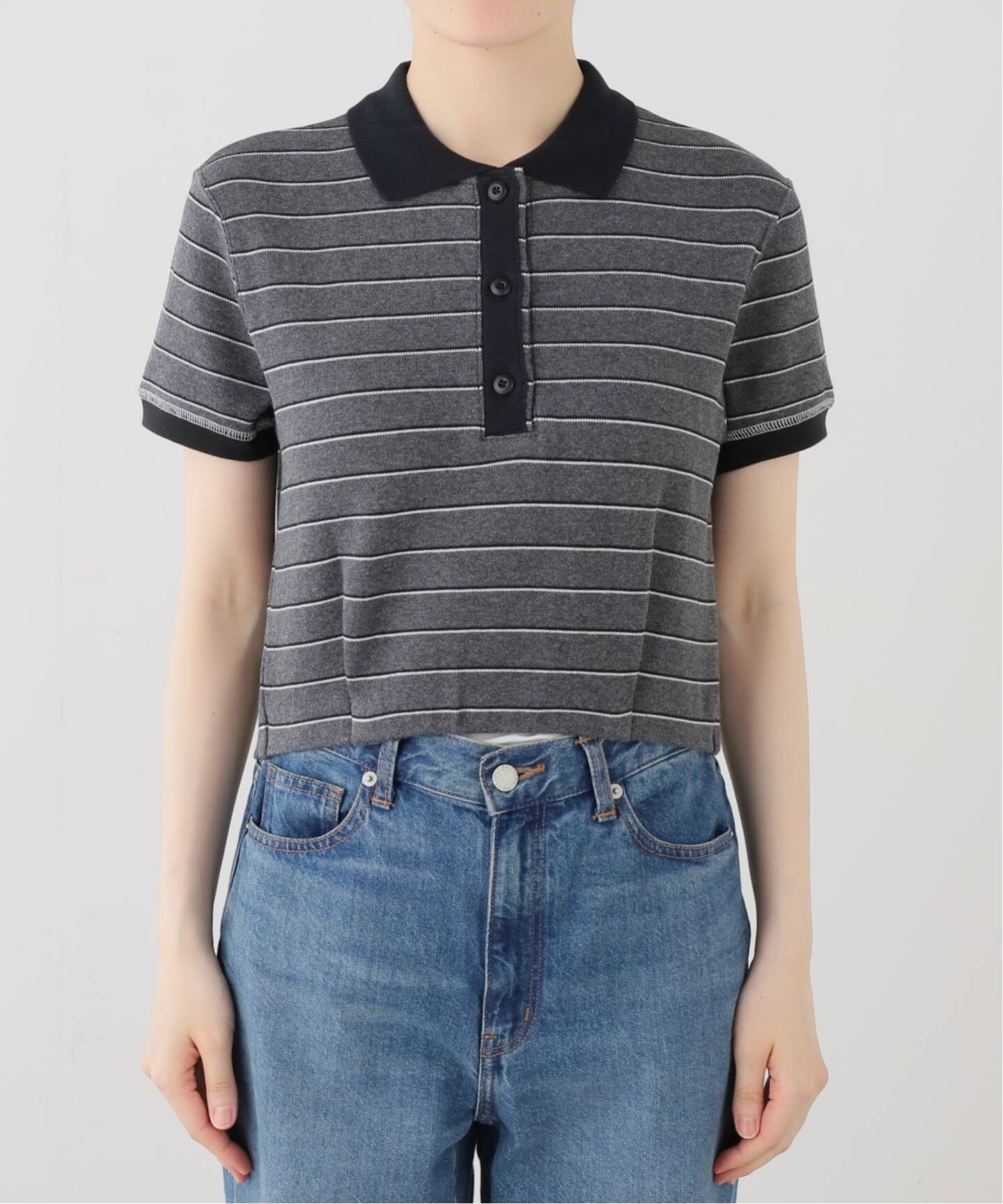 TODAYFUL Border ポロエリ Tops（Tシャツ／カットソー）｜BOICE FROM