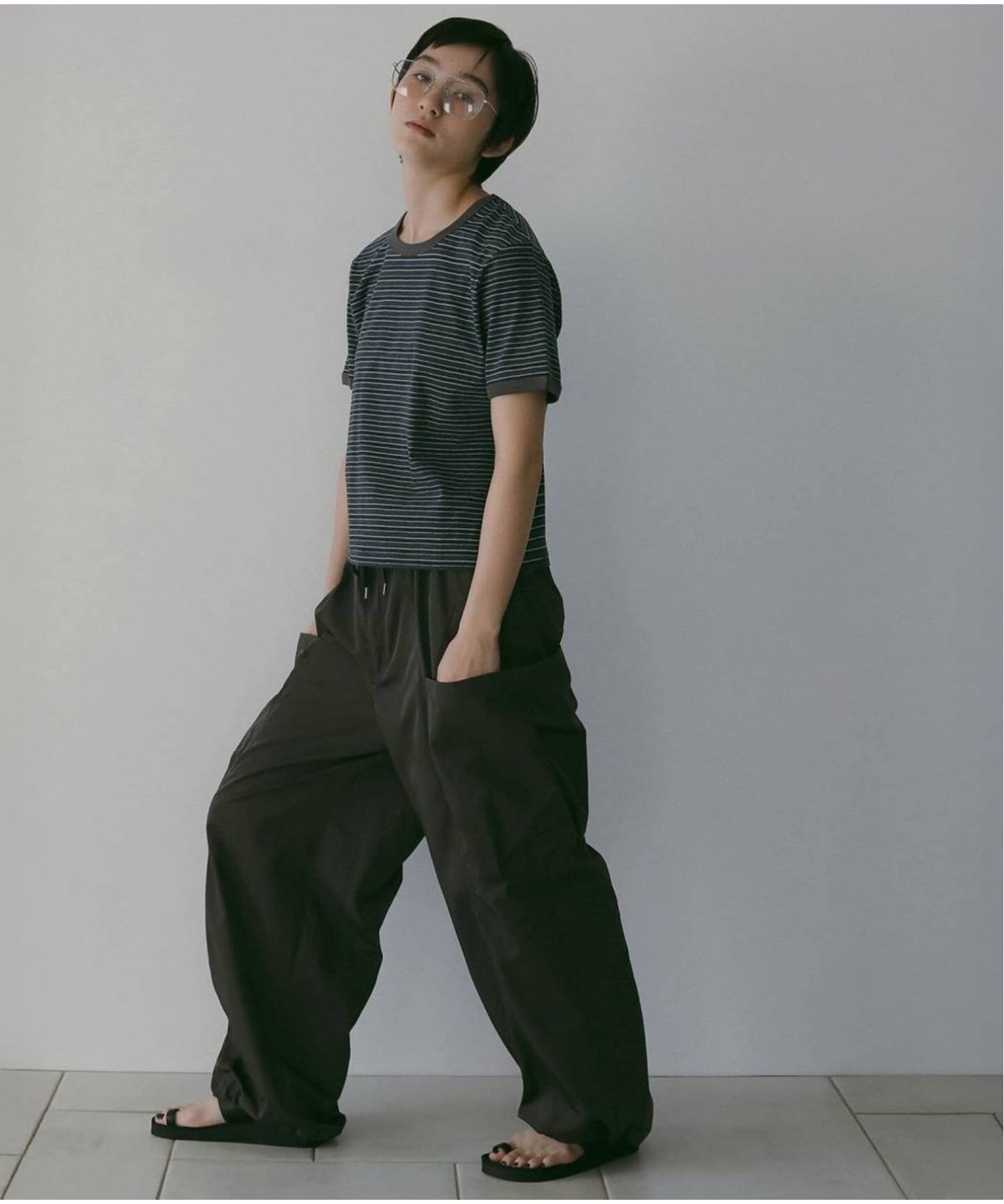 anuke Multi Border T-Shirts（Tシャツ／カットソー）｜BOICE FROM
