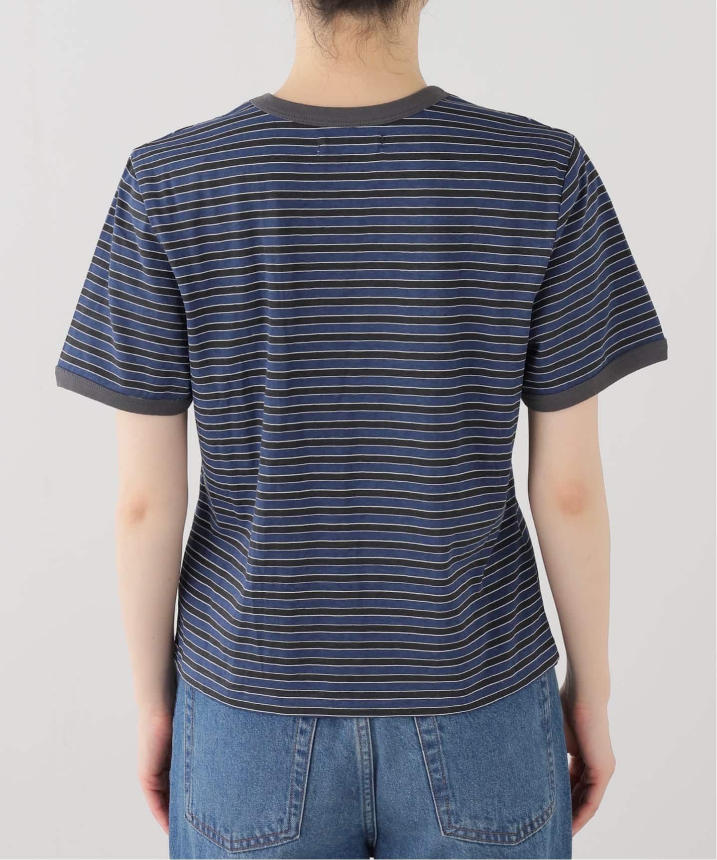 anuke Multi Border T-Shirts（Tシャツ／カットソー）｜BOICE FROM