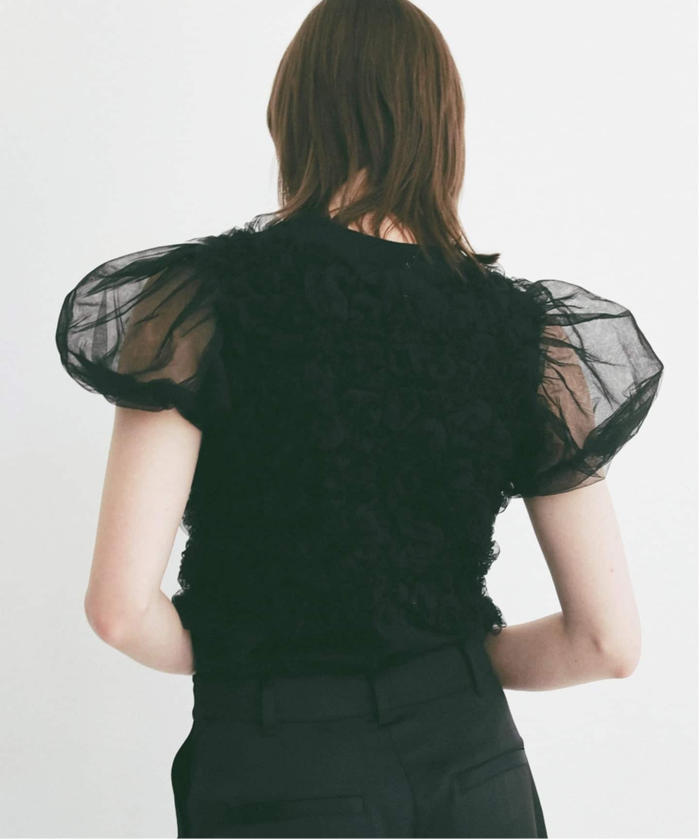 CLANE TULLE VEST LAYERED TOPS（シャツ／ブラウス）｜BOICE FROM