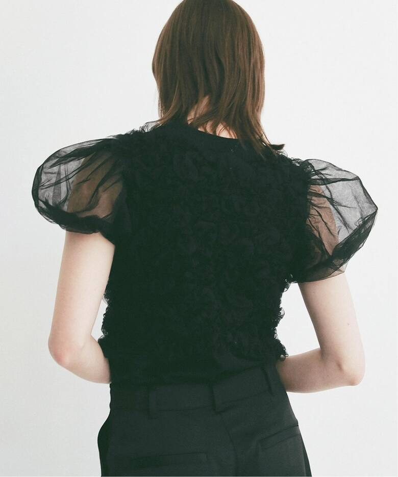 CLANE TULLE VEST LAYERED TOPS（シャツ／ブラウス）｜BOICE FROM 