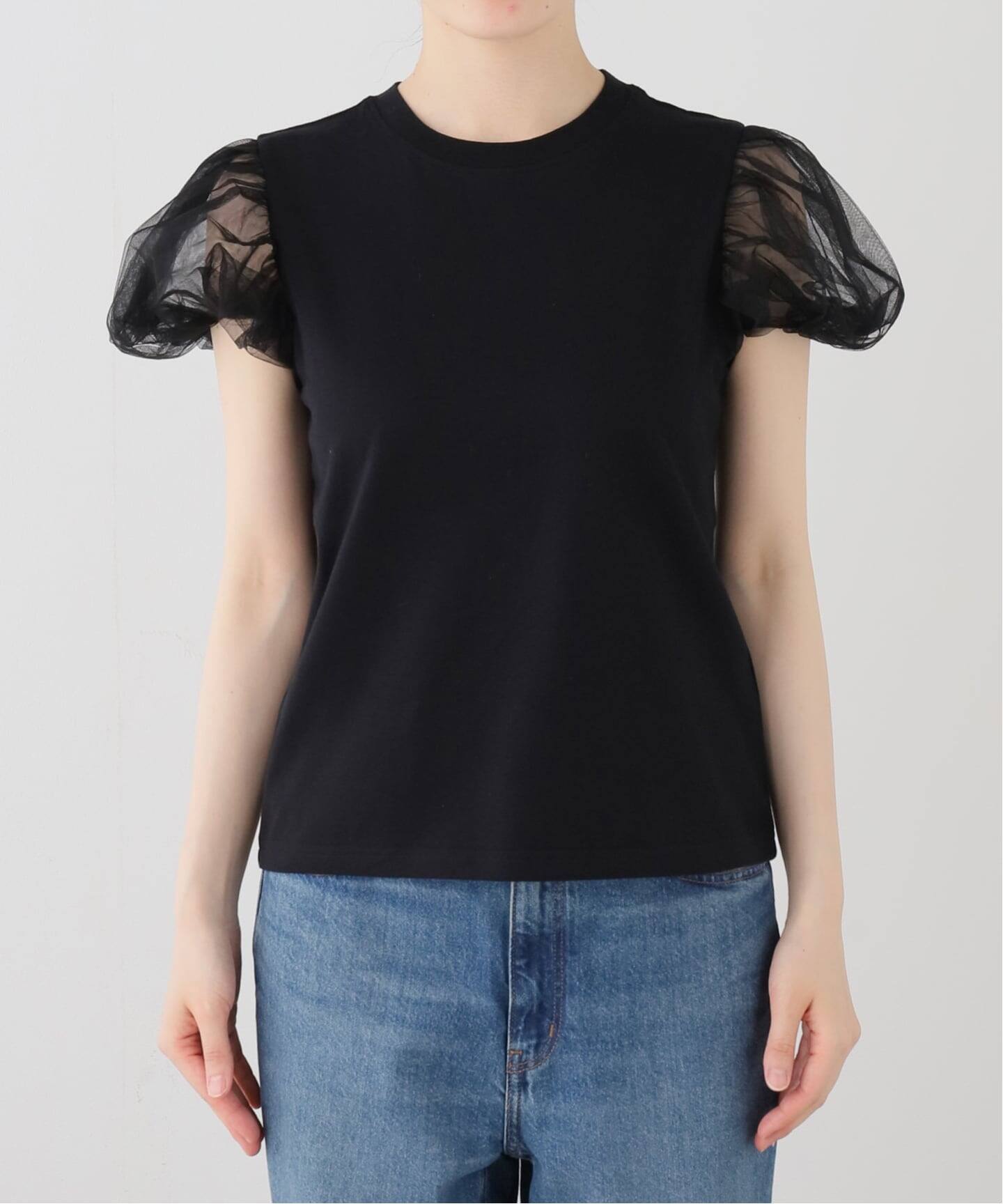 CLANE TULLE VEST LAYERED TOPS（シャツ／ブラウス）｜BOICE FROM