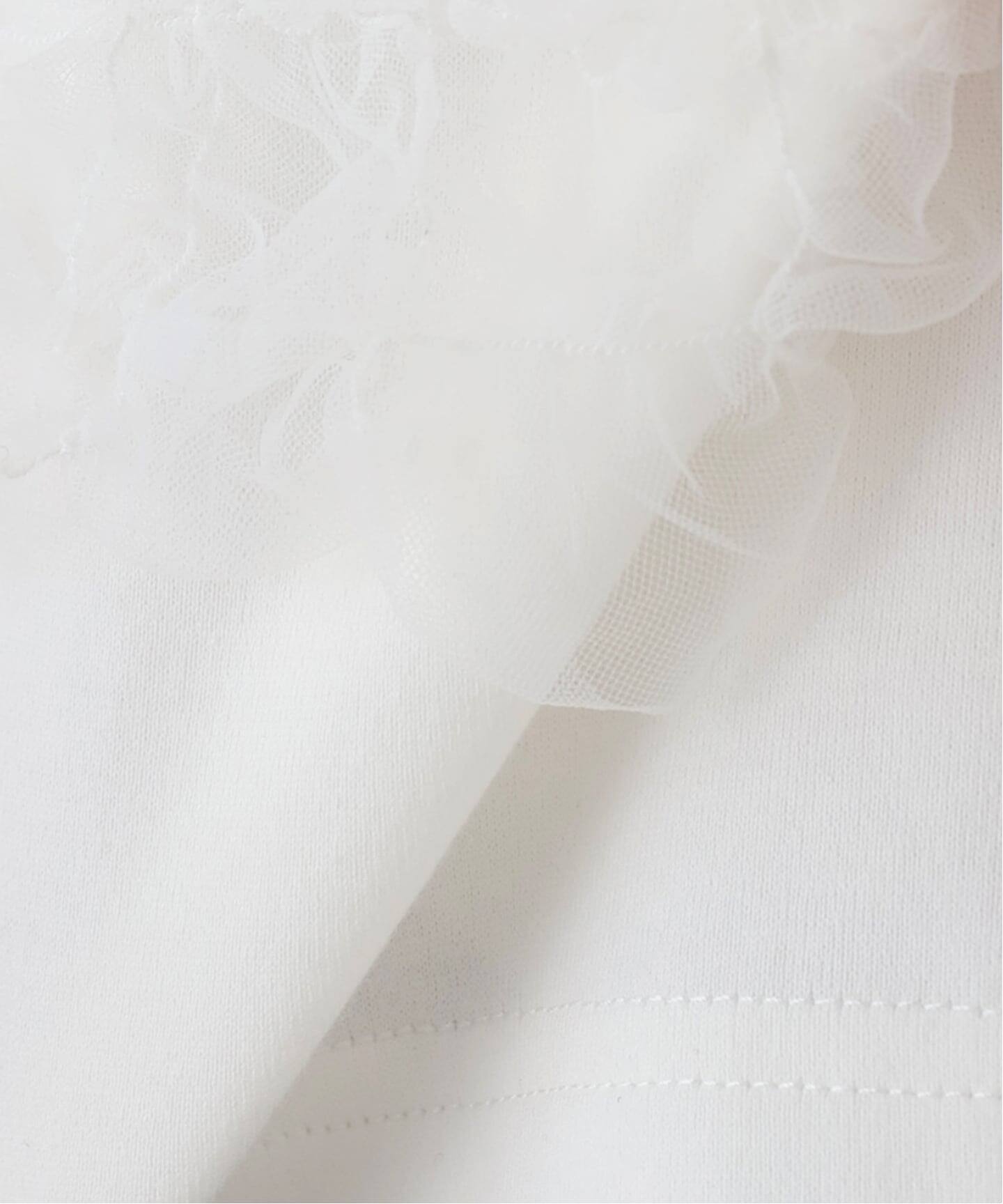 CLANE TULLE VEST LAYERED TOPS（シャツ／ブラウス）｜BOICE FROM