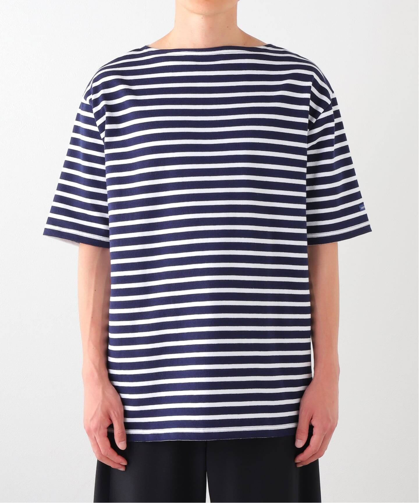 SAINT JAMES / セントジェームス OUESSANT H/S BIG BORDER（Tシャツ