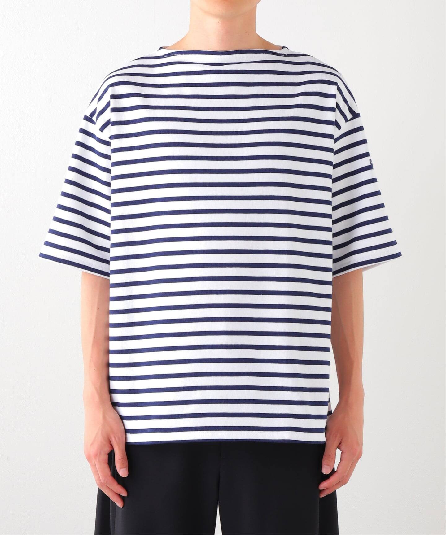 SAINT JAMES / セントジェームス OUESSANT H/S LOOSE 2 BORDER（T
