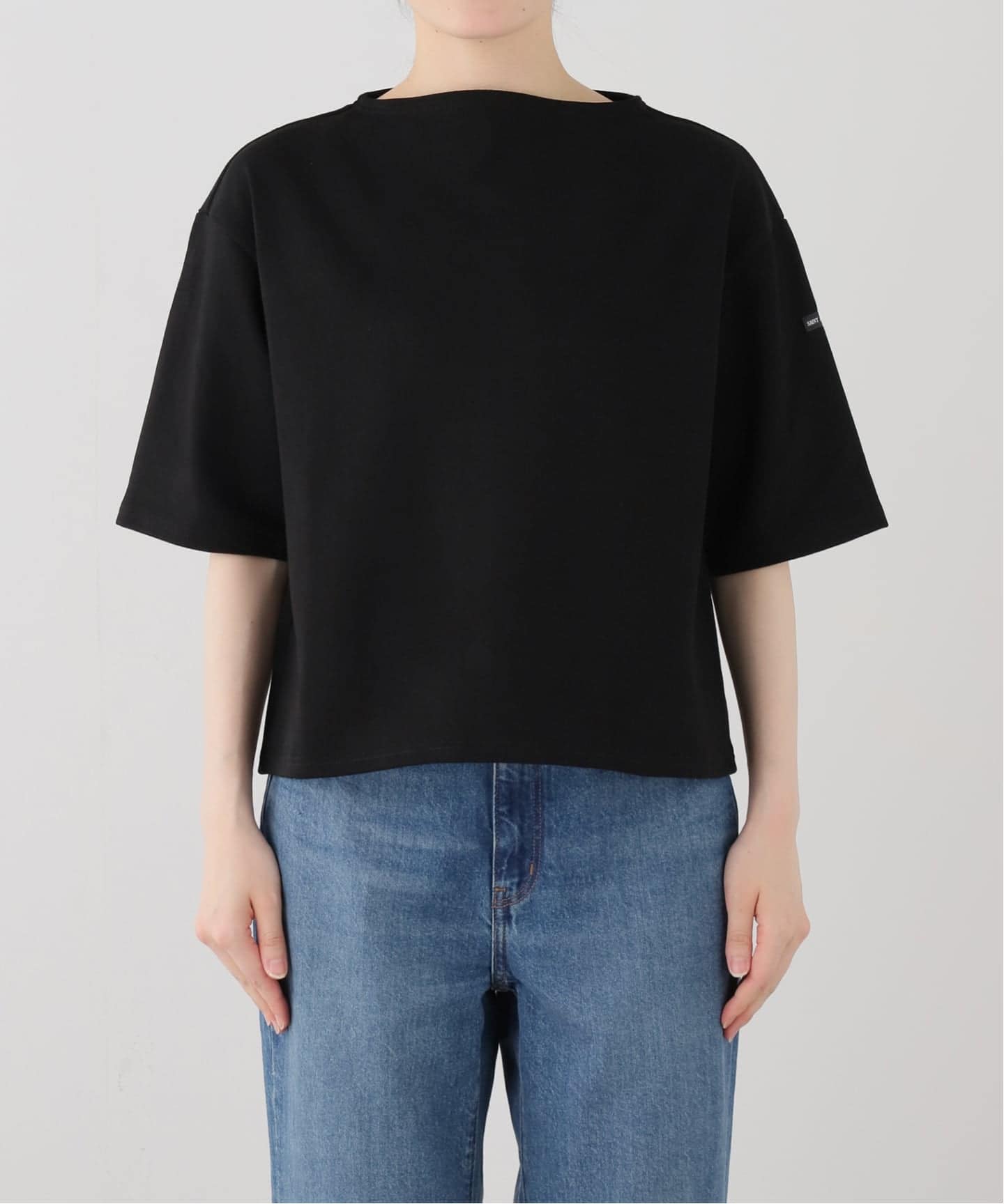 SAINT JAMES / セントジェームス OUESSANT H/S LOOSE 1 SOLID（Tシャツ