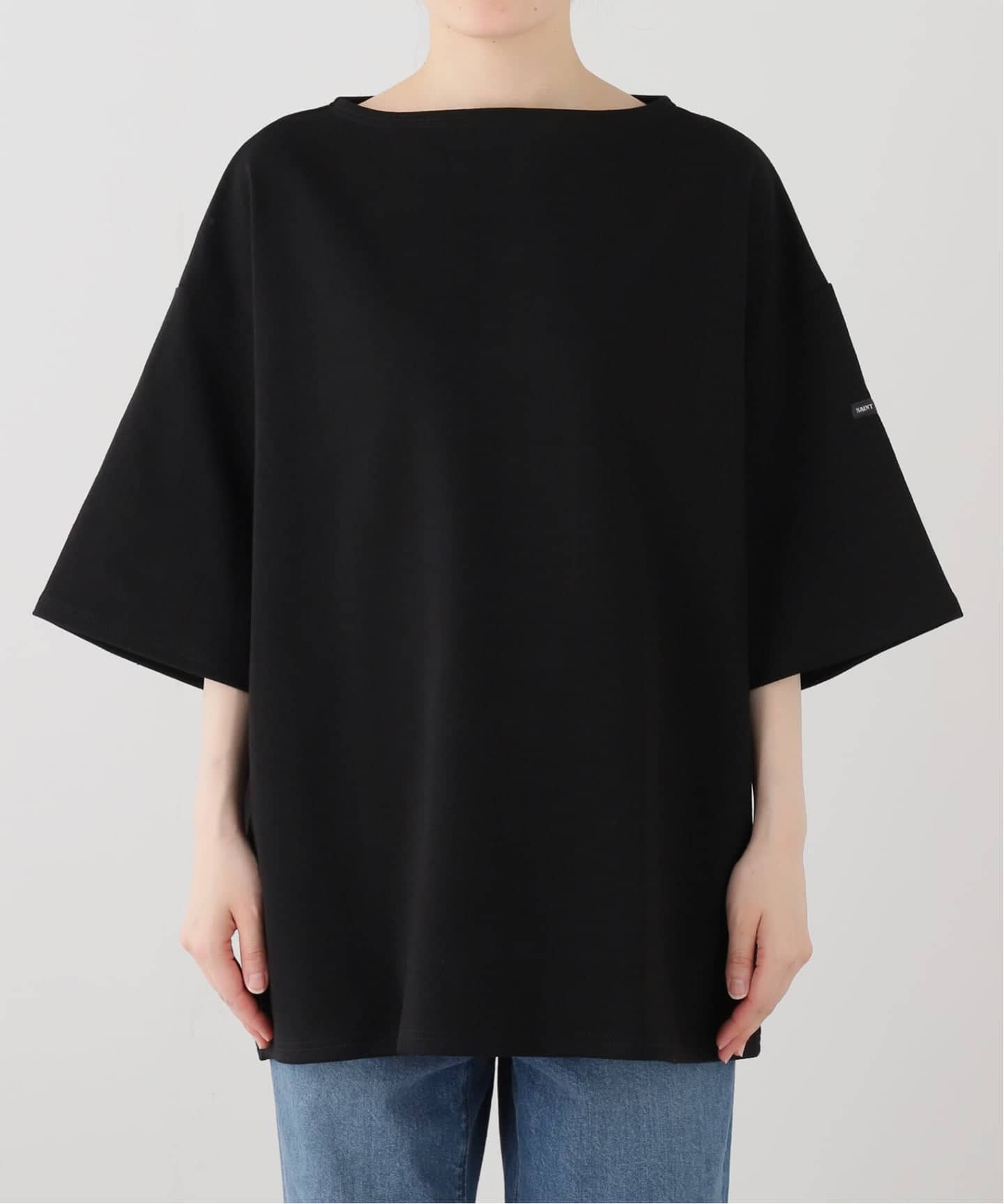 SAINT JAMES / セントジェームス OUESSANT H/S LOOSE 2 SOLID（Tシャツ